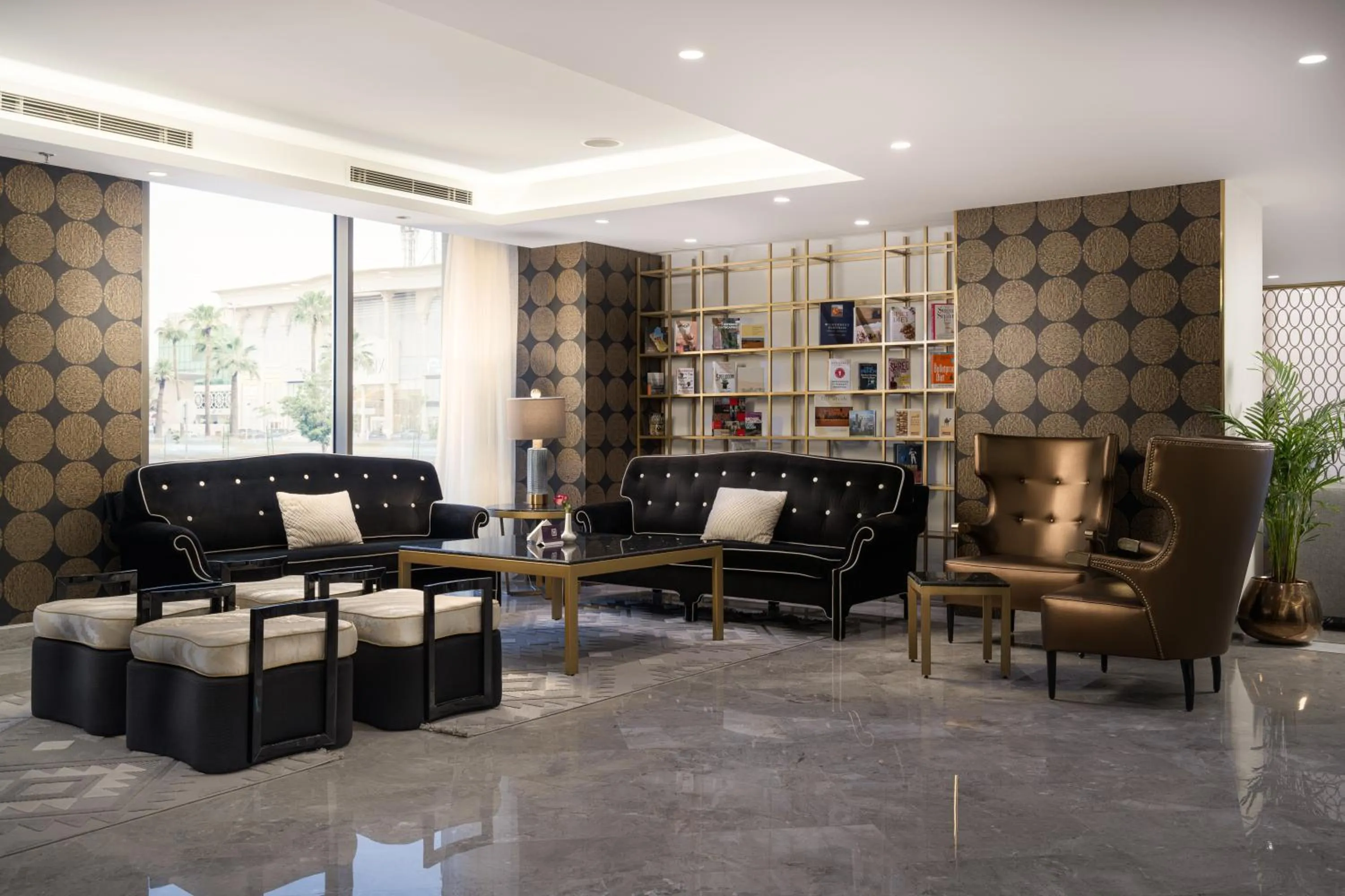 Lobby or reception in Joudyan King Road Jeddah by Elafجوديان طريق الملك جدة