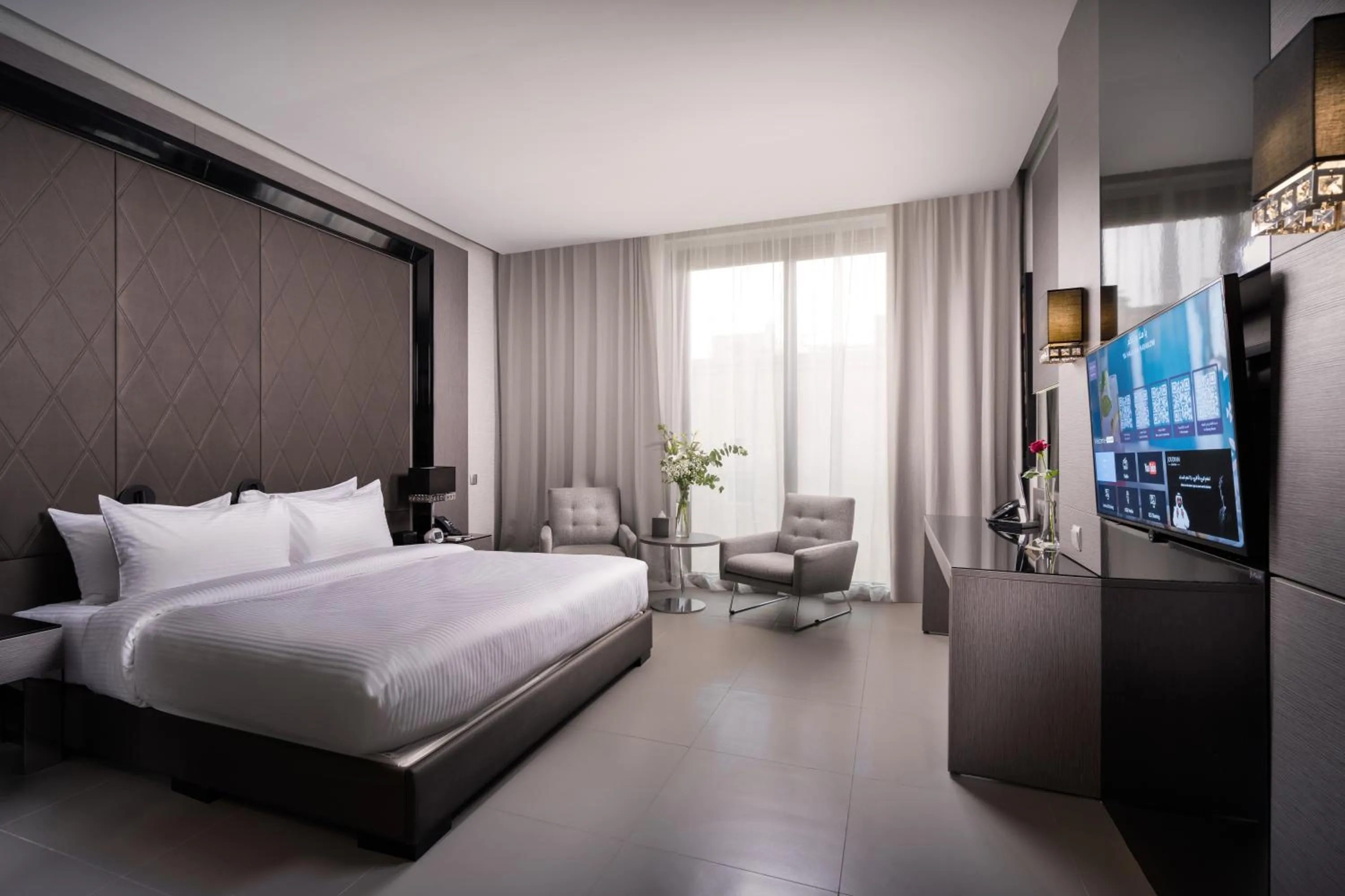 Photo of the whole room, Bed in Joudyan King Road Jeddah by Elafجوديان طريق الملك جدة