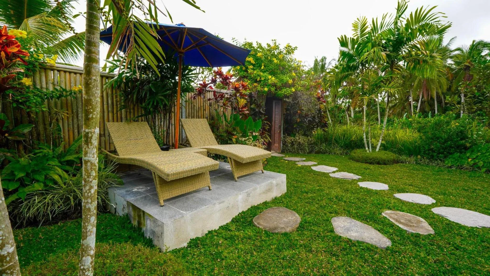 Natural landscape in Green Coconut Cottage
