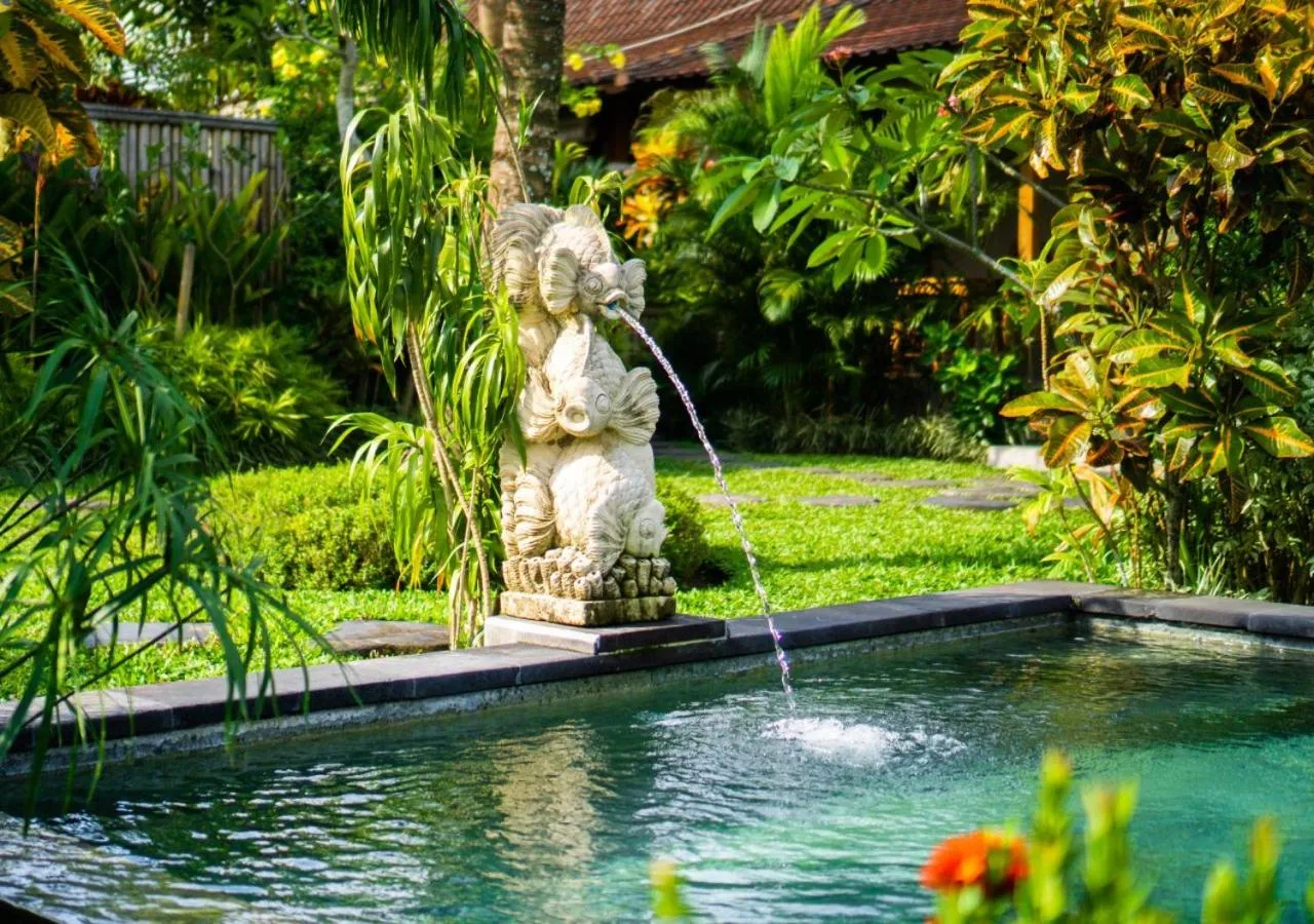 Day in Green Coconut Cottage