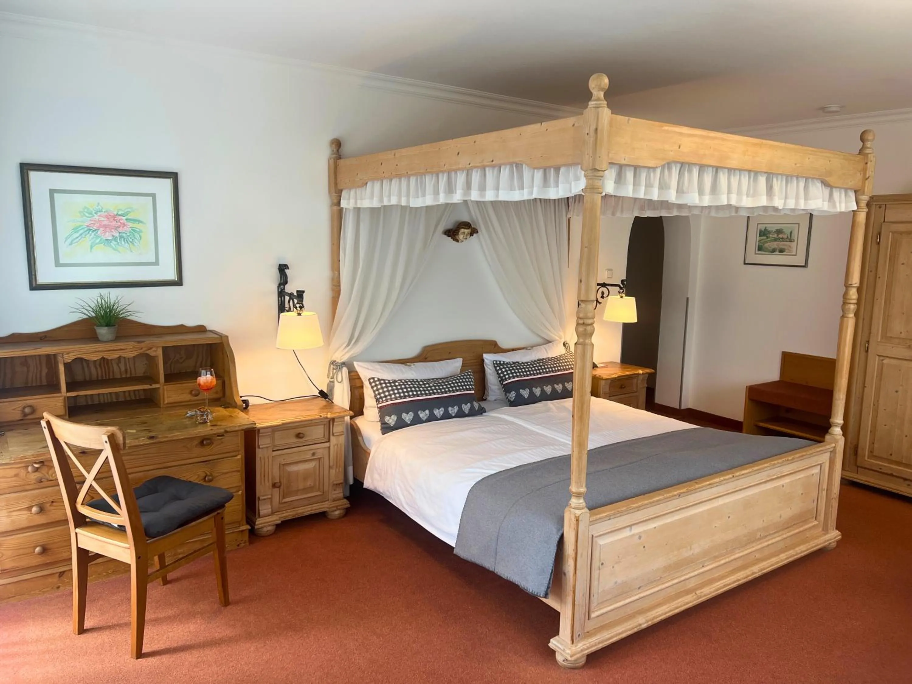 Photo of the whole room, Bed in Hotel Quellenhof