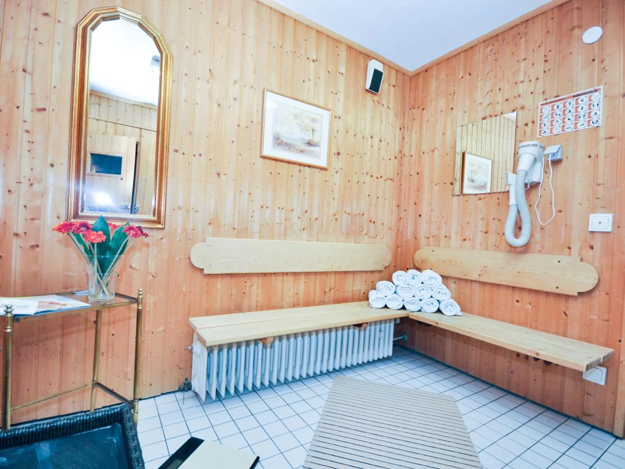 Spa and wellness centre/facilities in Hotel Quellenhof