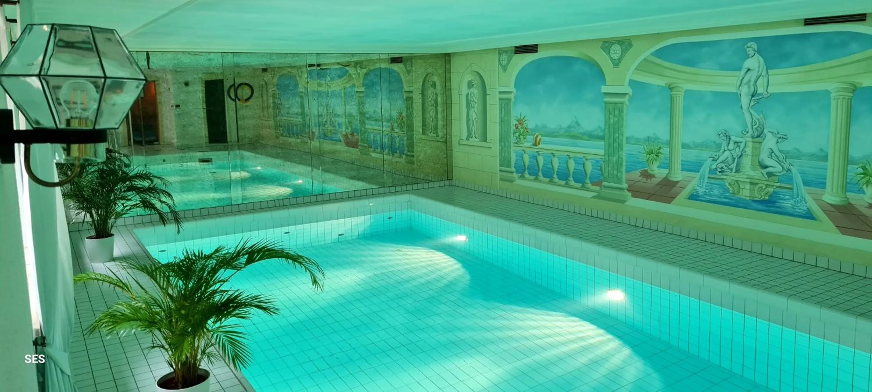 Spa and wellness centre/facilities in Hotel Quellenhof