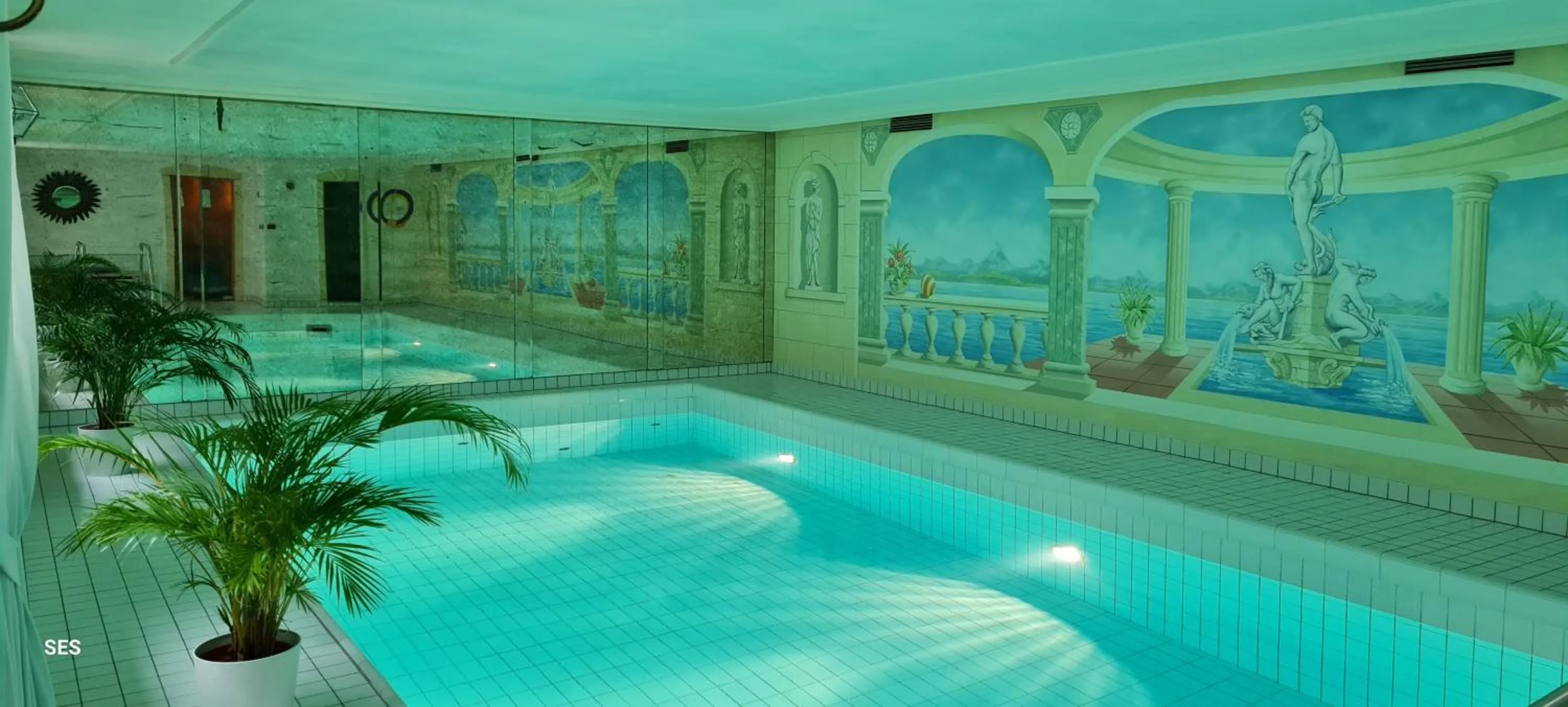Spa and wellness centre/facilities in Hotel Quellenhof