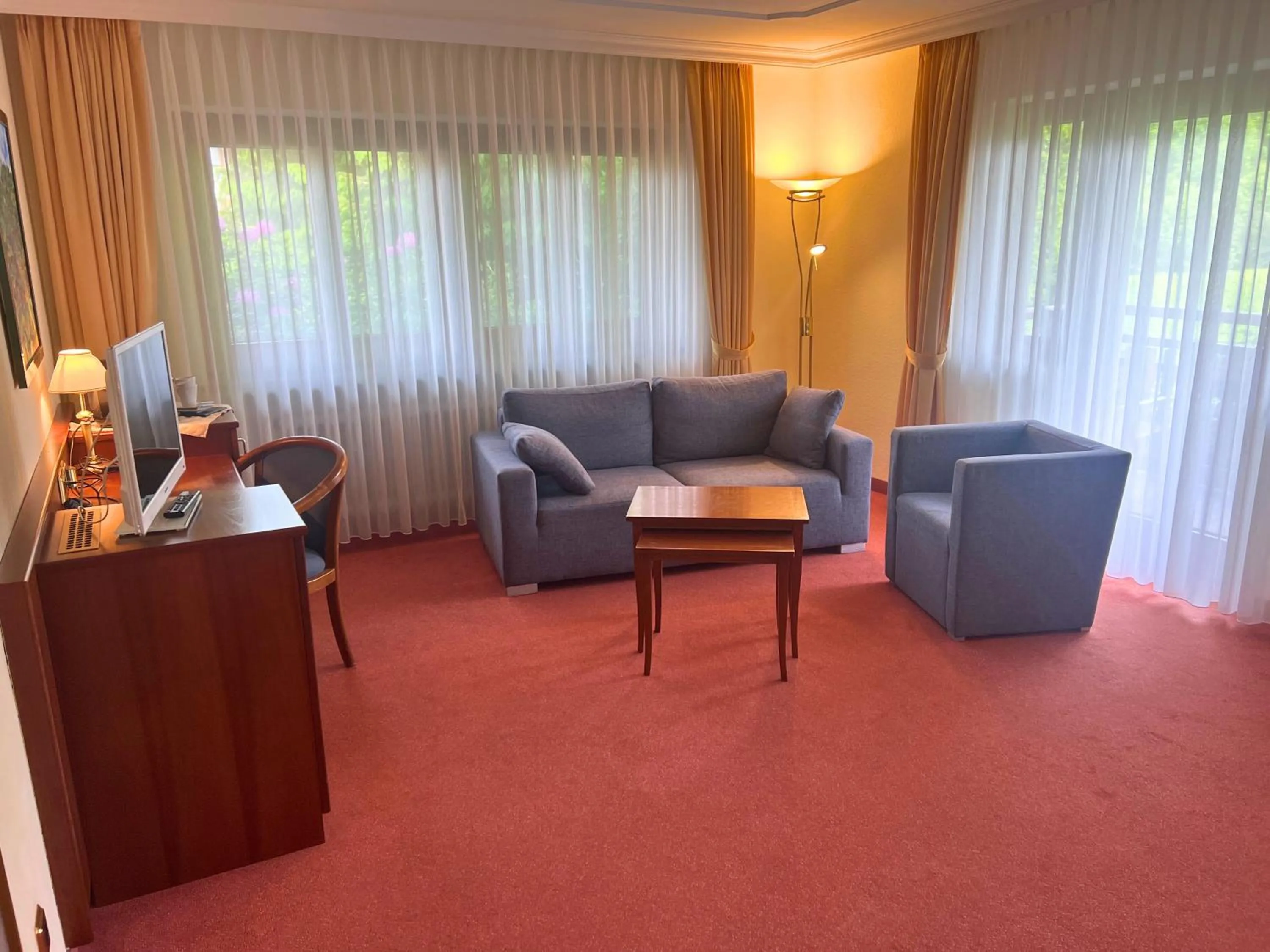 Seating area in Hotel Quellenhof