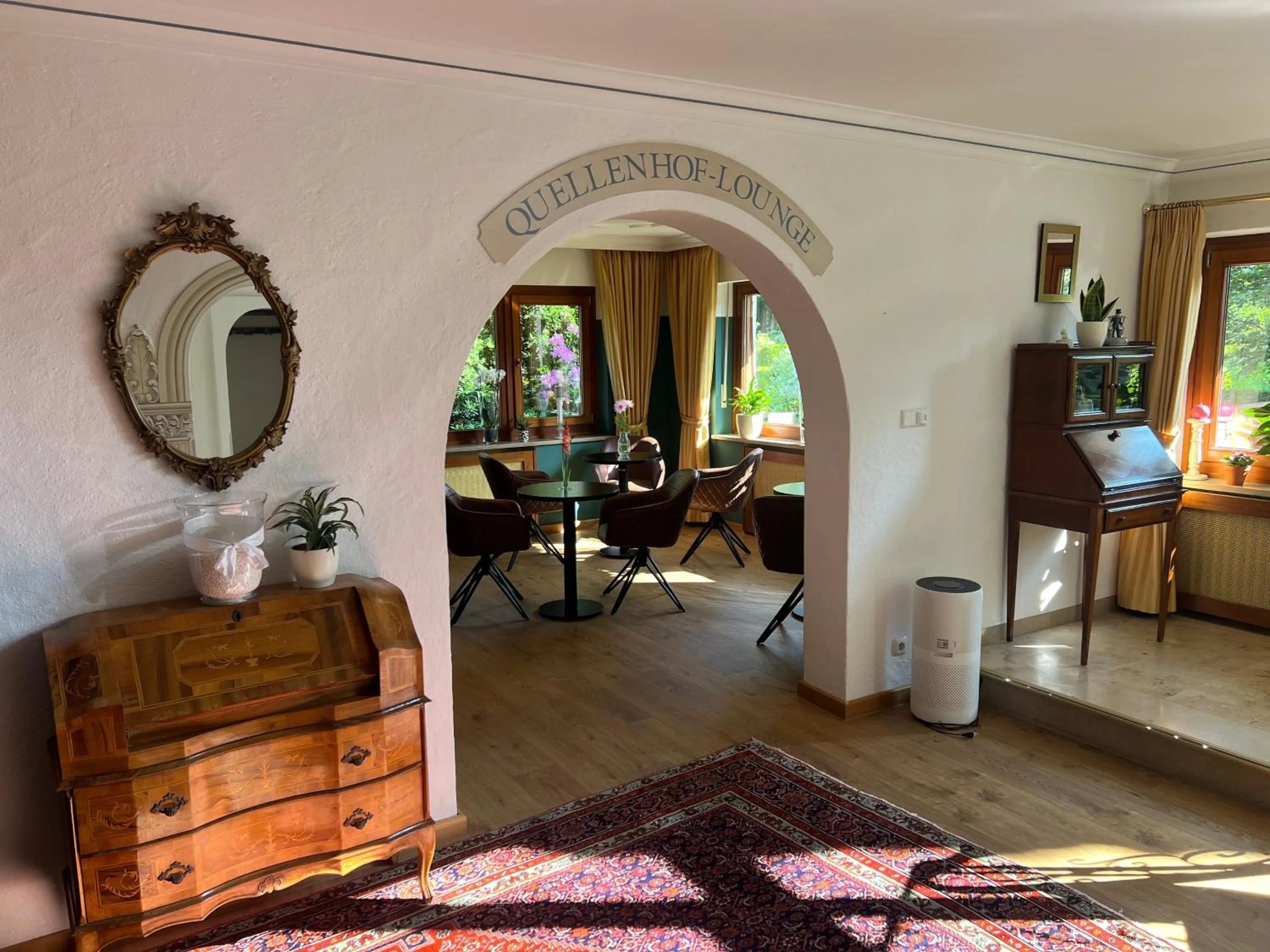 Lobby or reception in Hotel Quellenhof