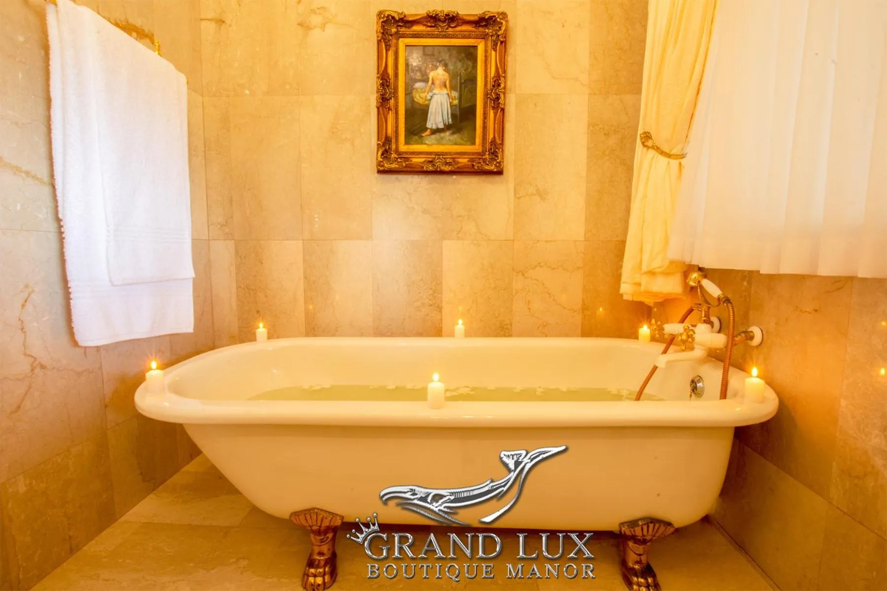 Bathroom in Grand Lux Boutique Manor