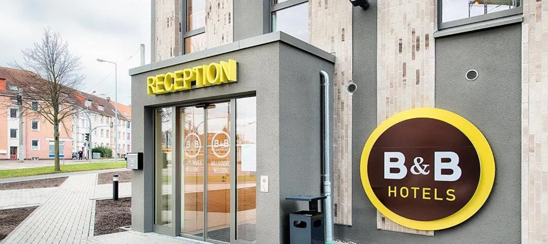 Property building in B&B Hotel Rostock City-West