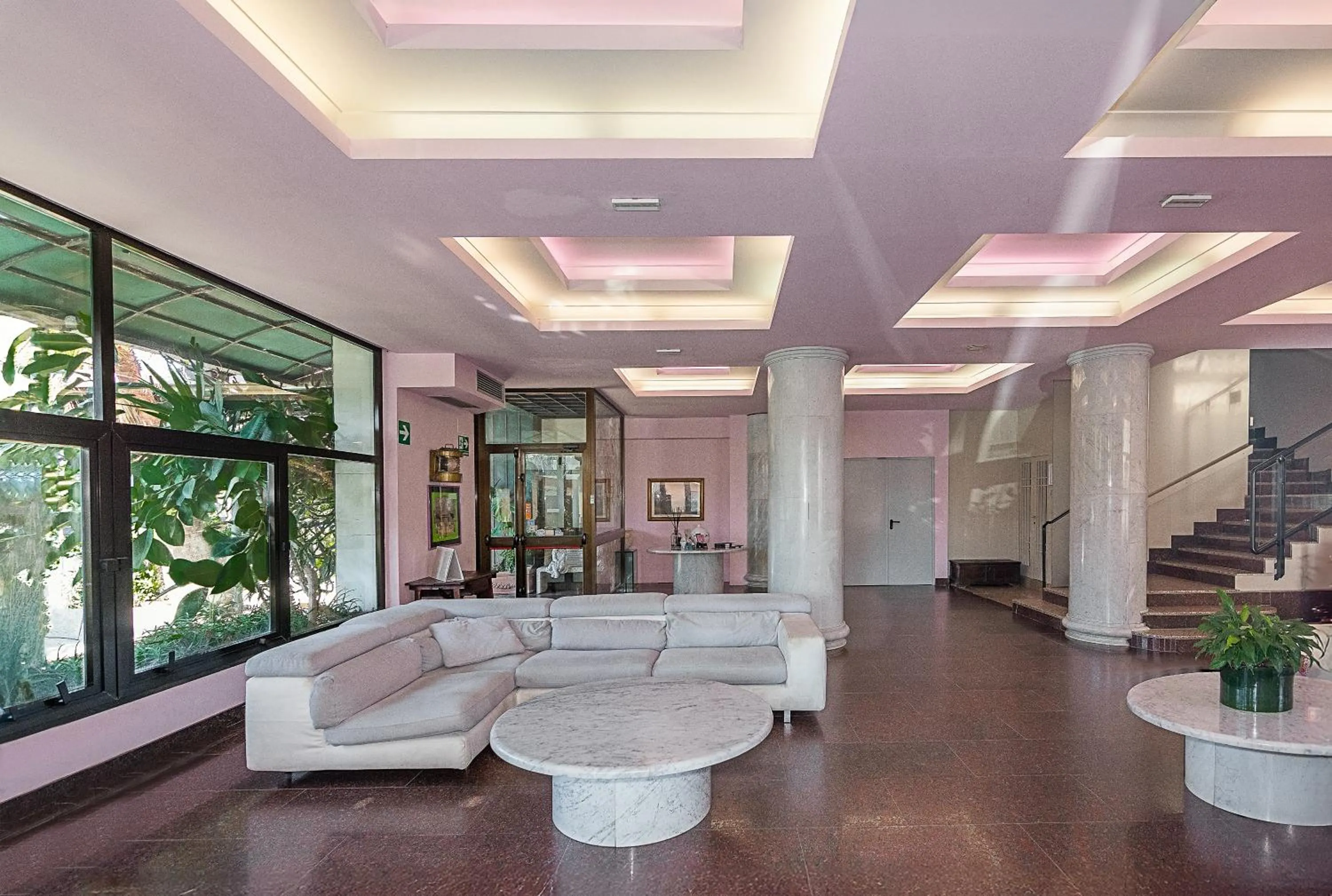 Lobby or reception in Hotel Mariotti