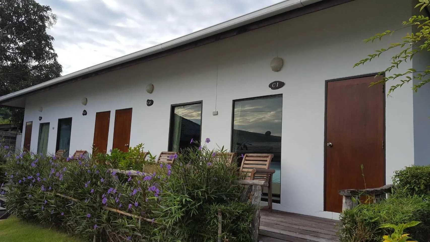 Balcony/Terrace in Samed Cliff Resort