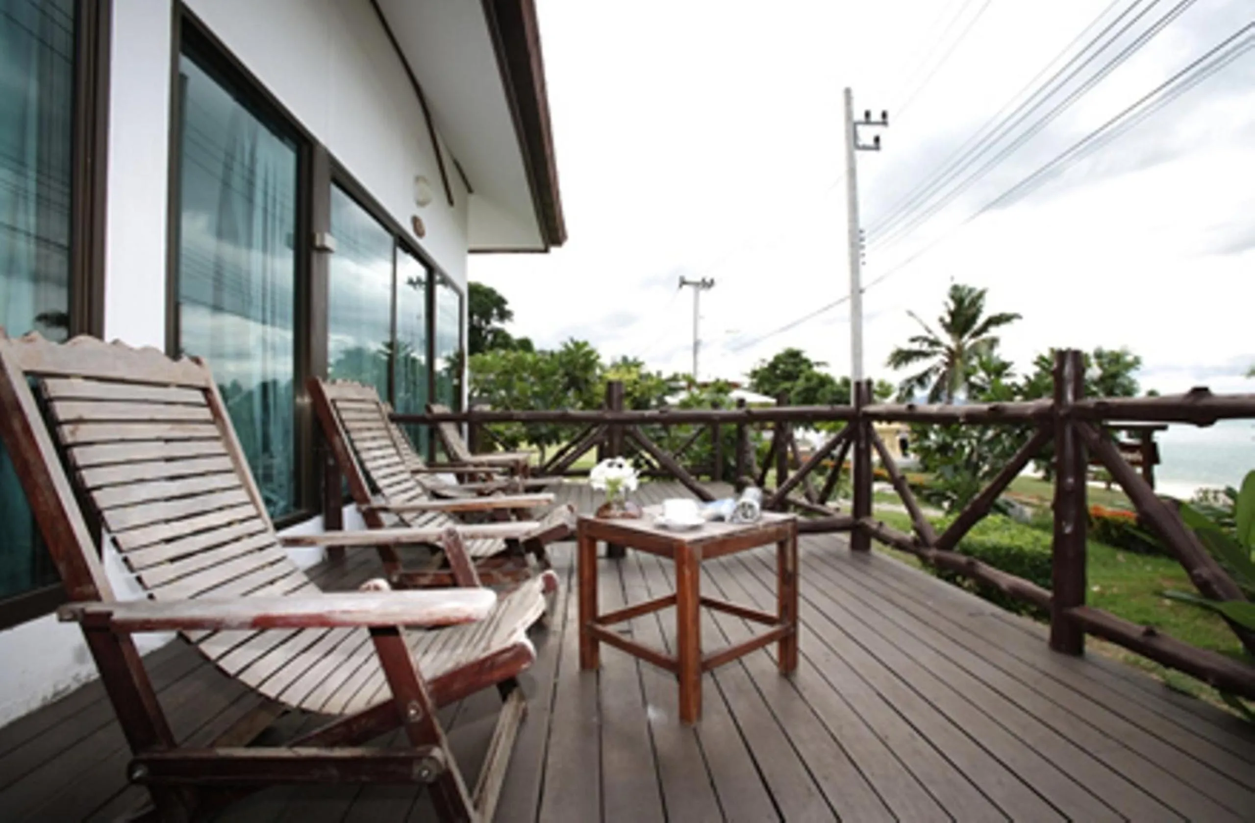 Balcony/Terrace in Samed Cliff Resort