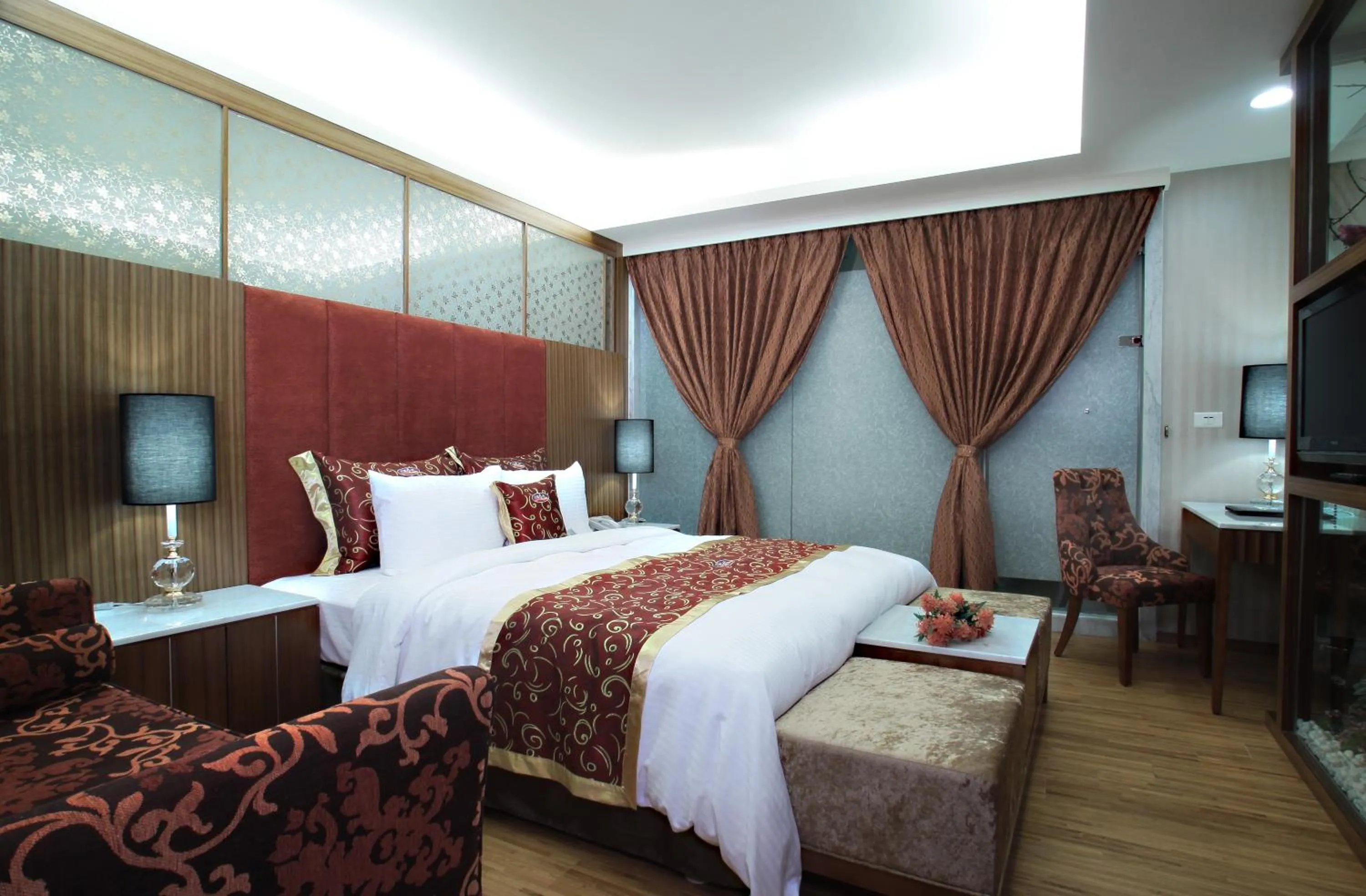 Bed in Chuang-Tang Spring SPA Hotel - Deyang