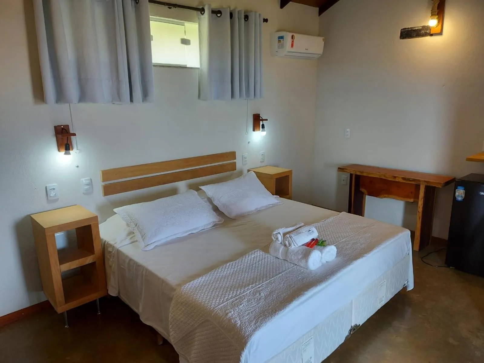 Bedroom, Bed in Pousada Terraço Guarapari