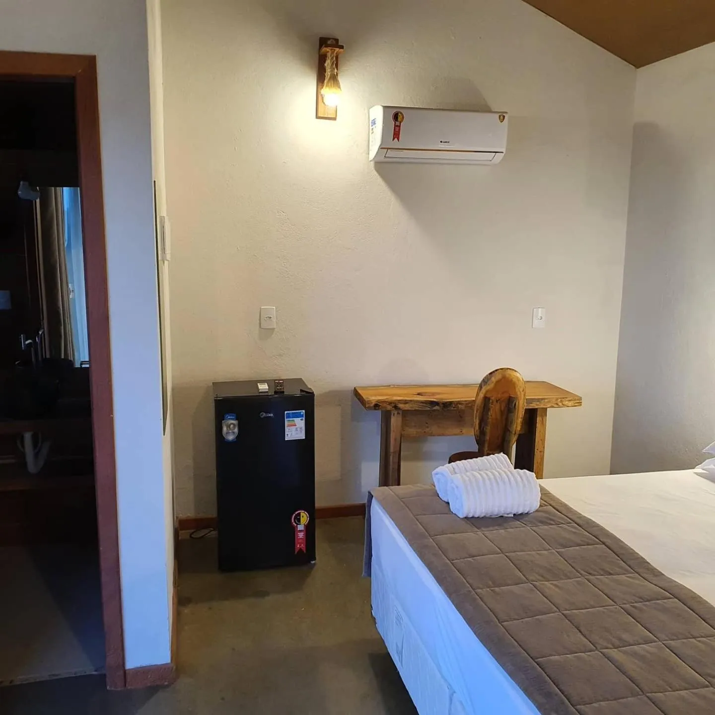 Bedroom, Bed in Pousada Terraço Guarapari