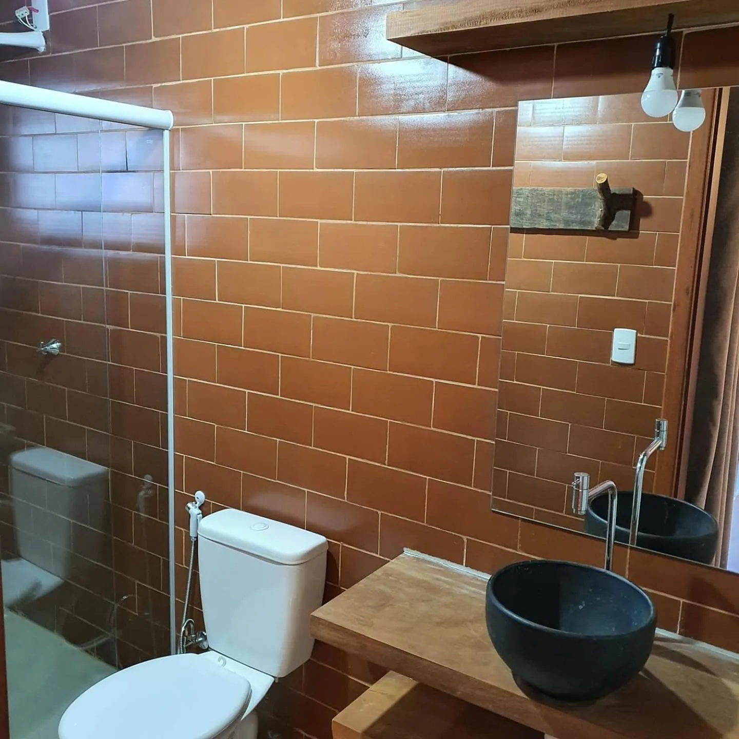 Bathroom in Pousada Terraço Guarapari