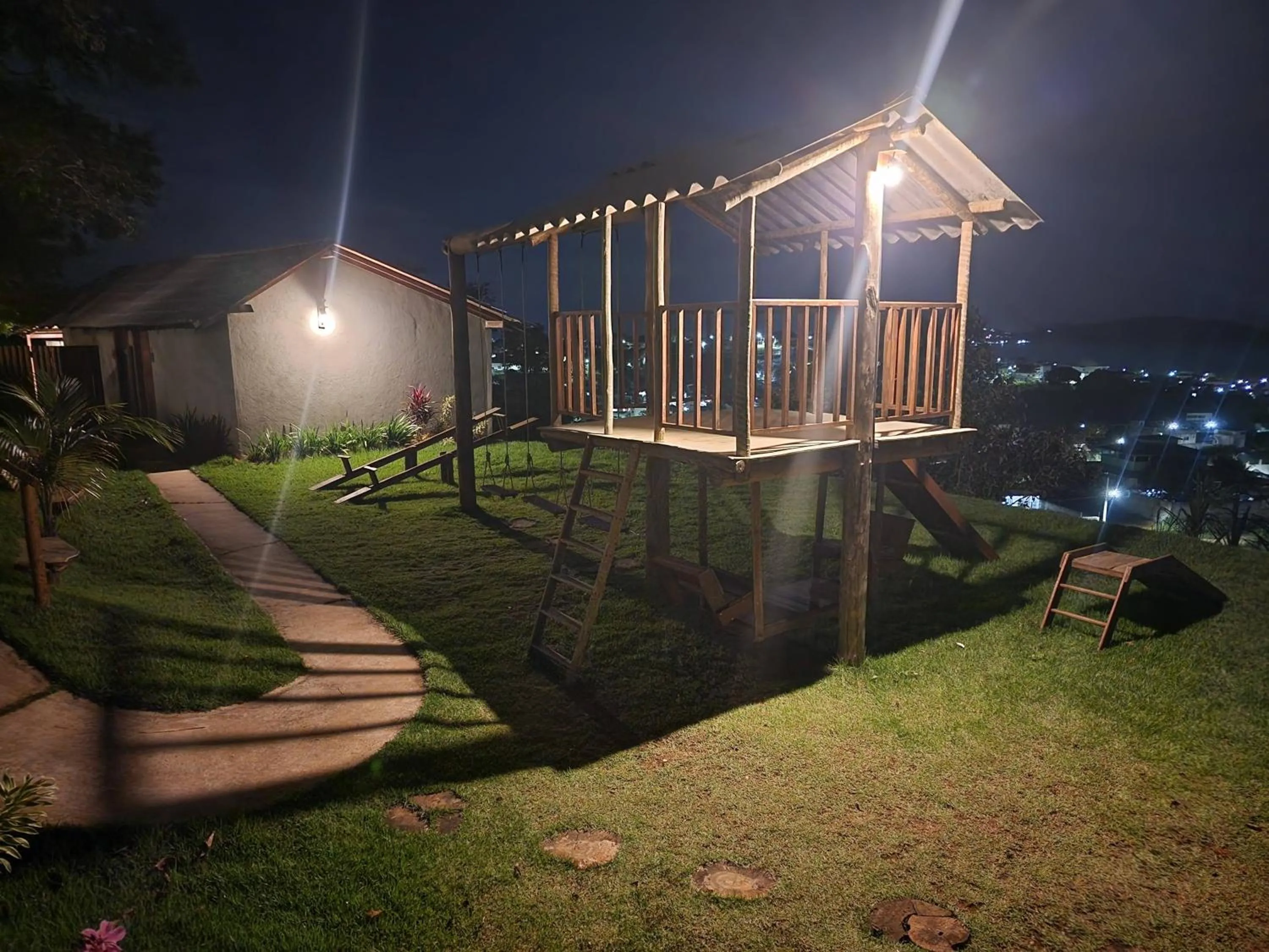 Children play ground in Pousada Terraço Guarapari