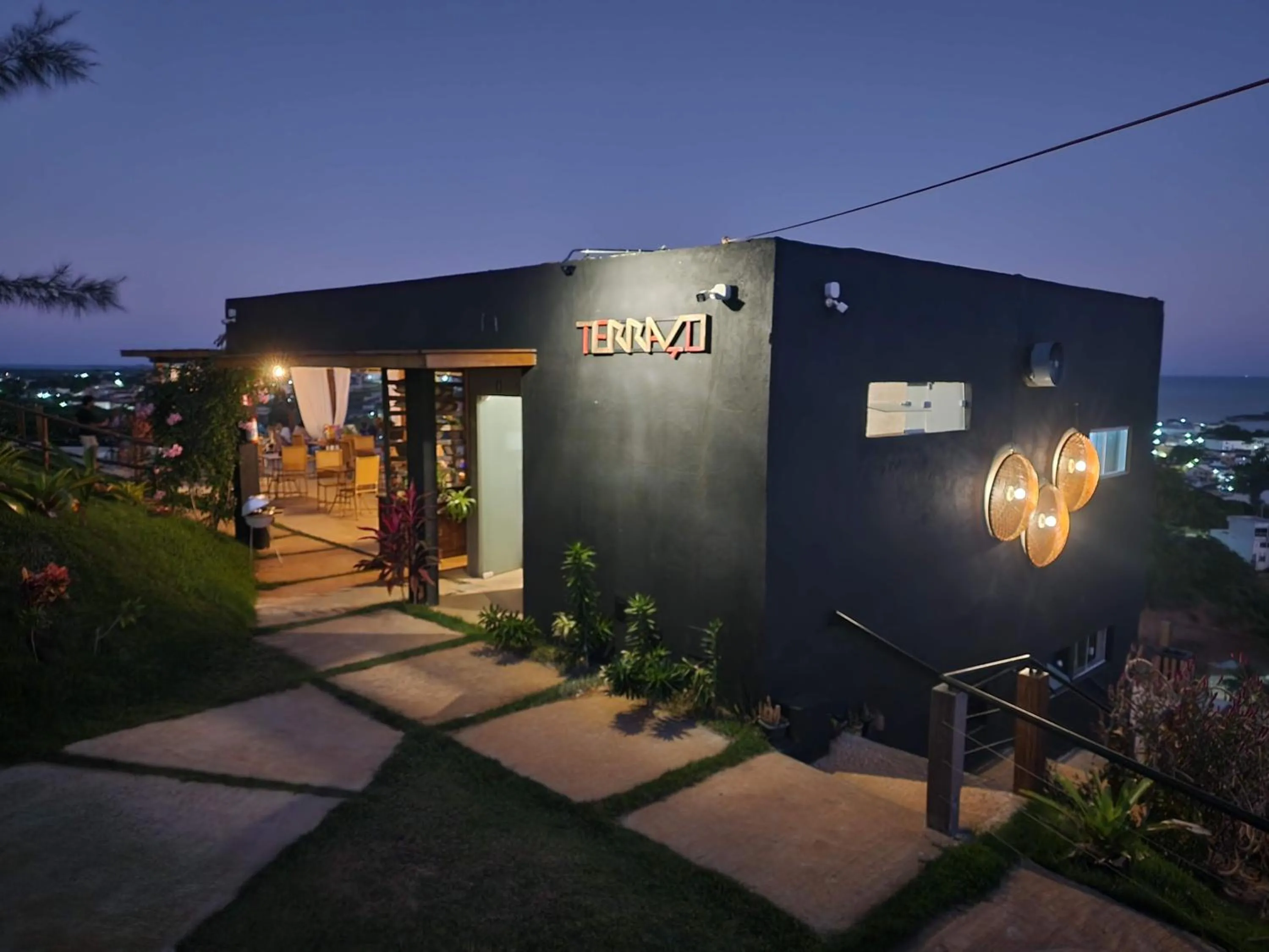 Restaurant/places to eat in Pousada Terraço Guarapari