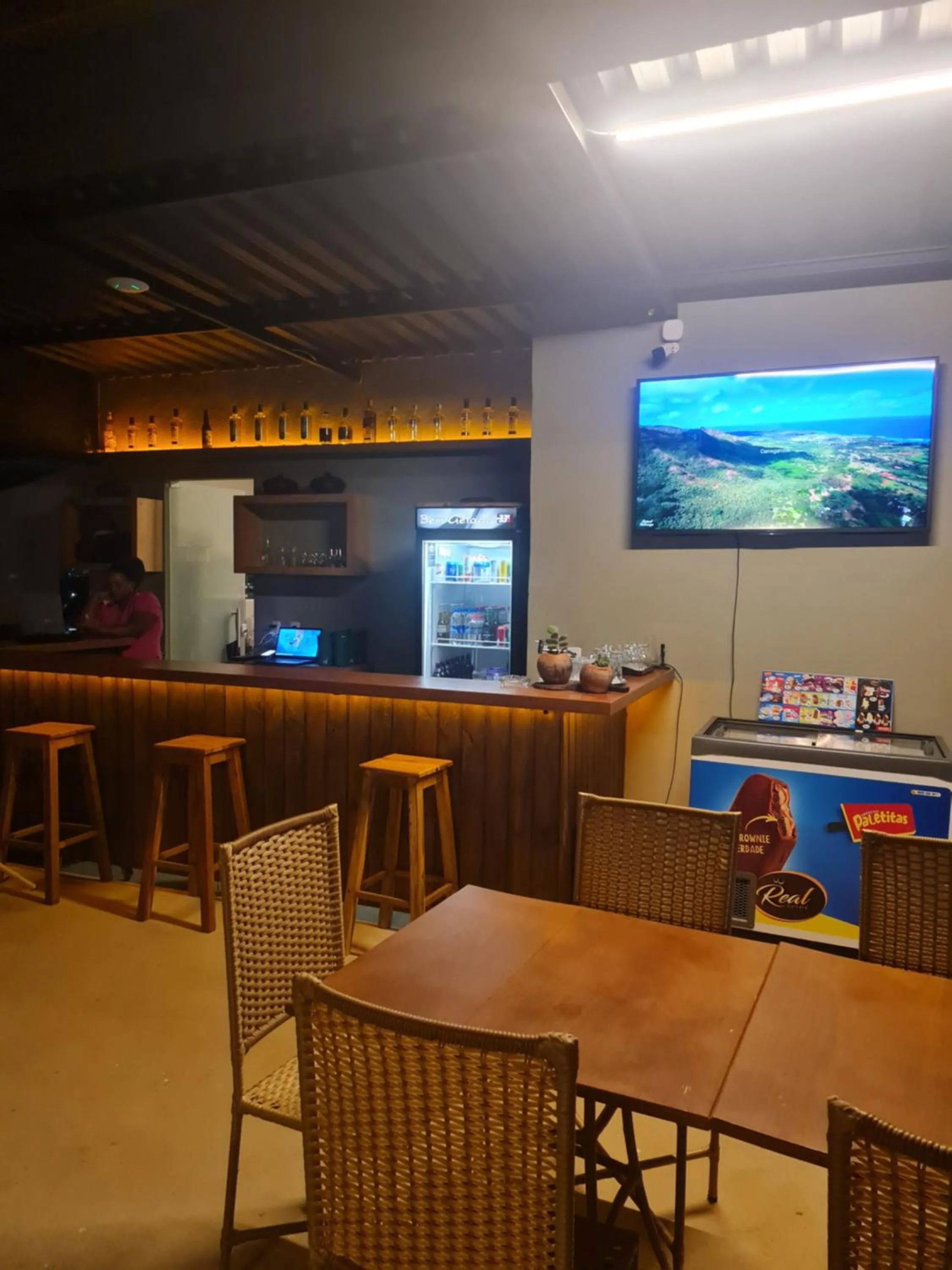 Restaurant/places to eat in Pousada Terraço Guarapari