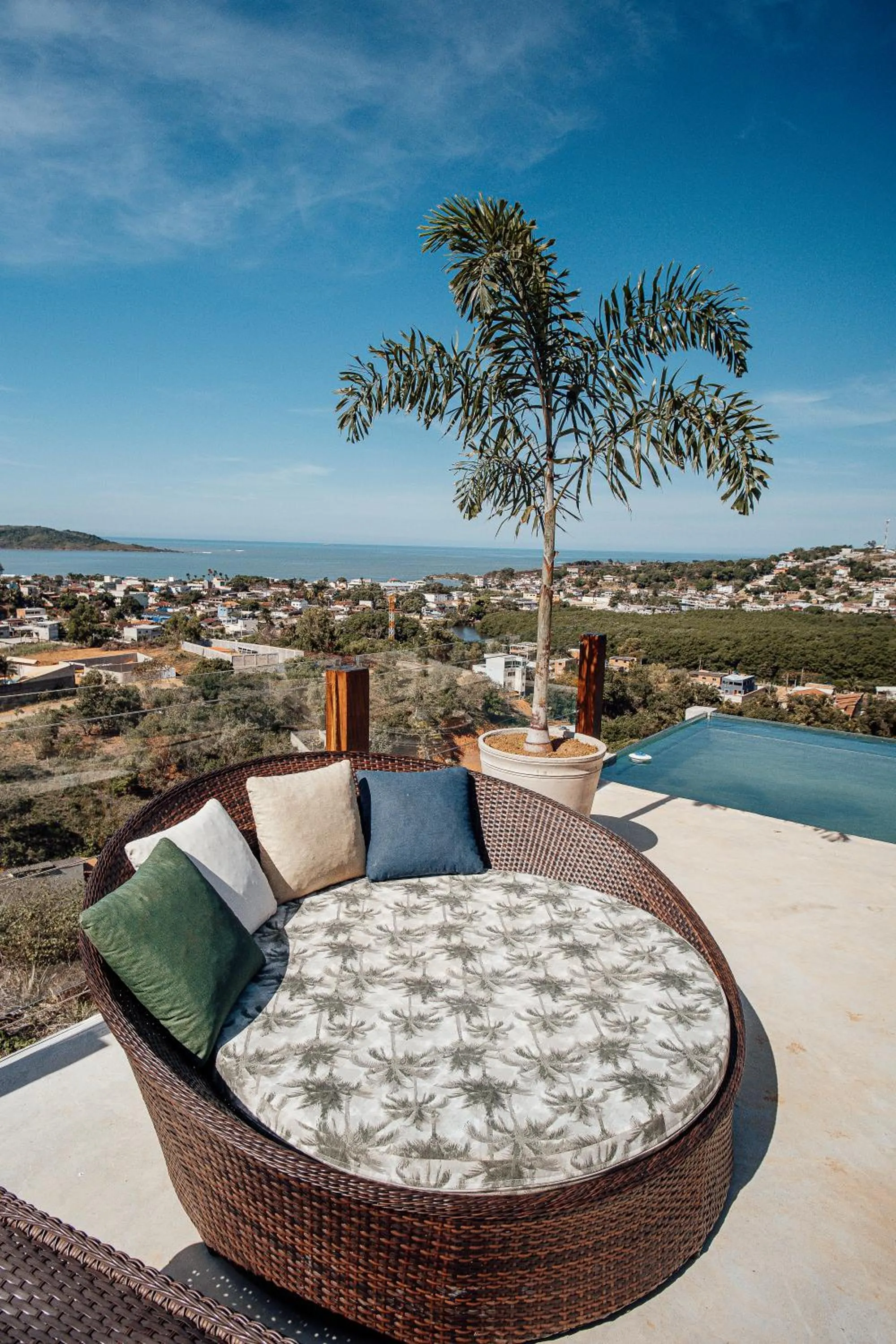 Swimming pool in Pousada Terraço Guarapari