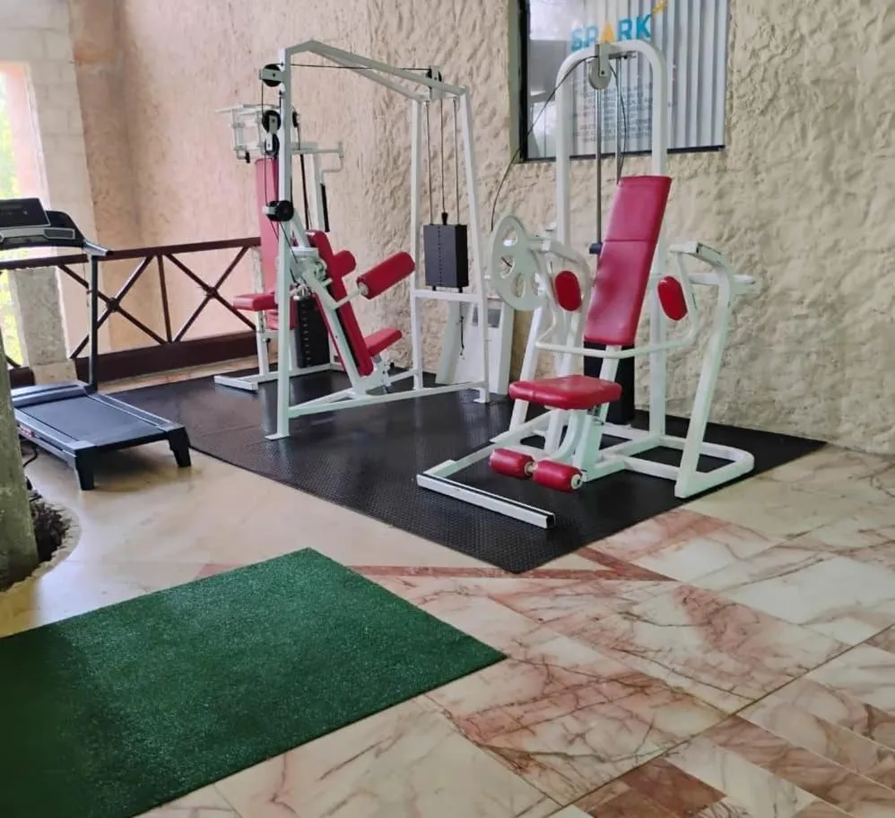 Fitness centre/facilities in Essenzia de Cancun