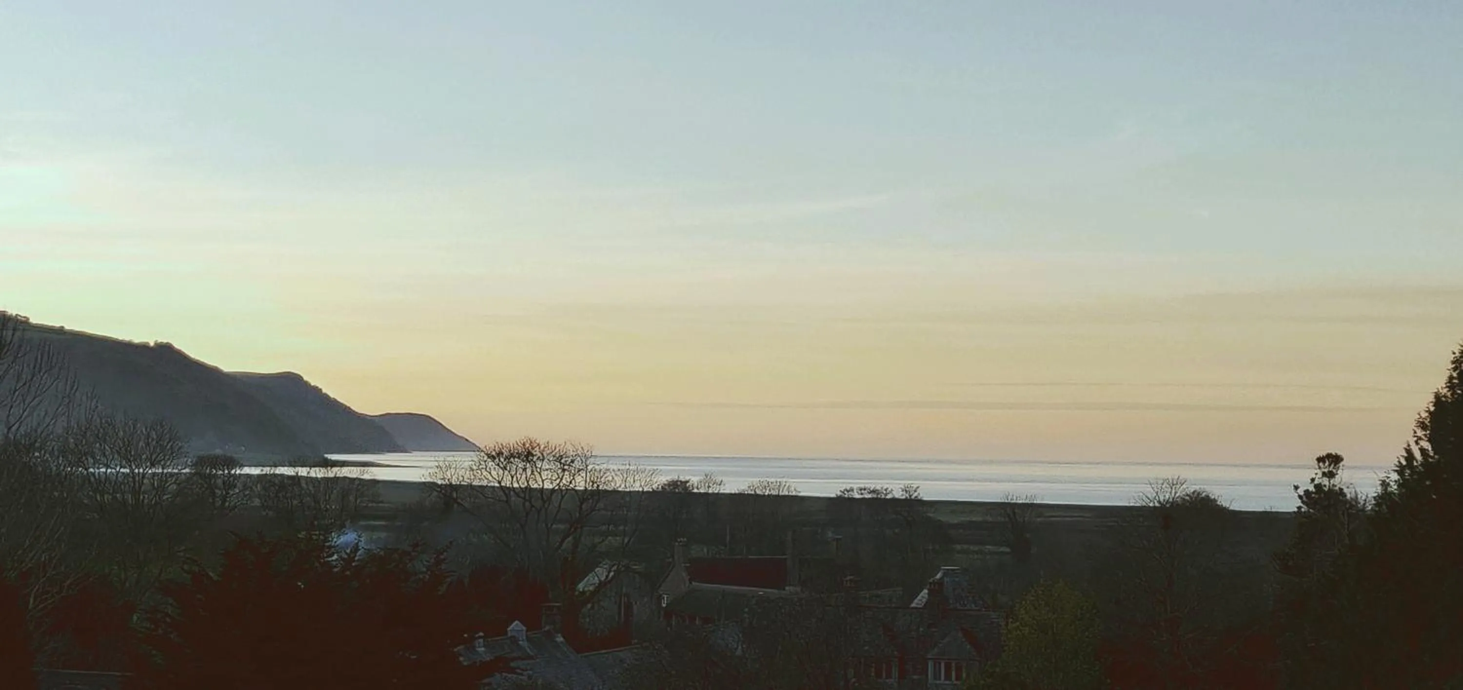 Natural landscape in Luxury Bed And Breakfast at Bossington Hall in Exmoor, Somerset