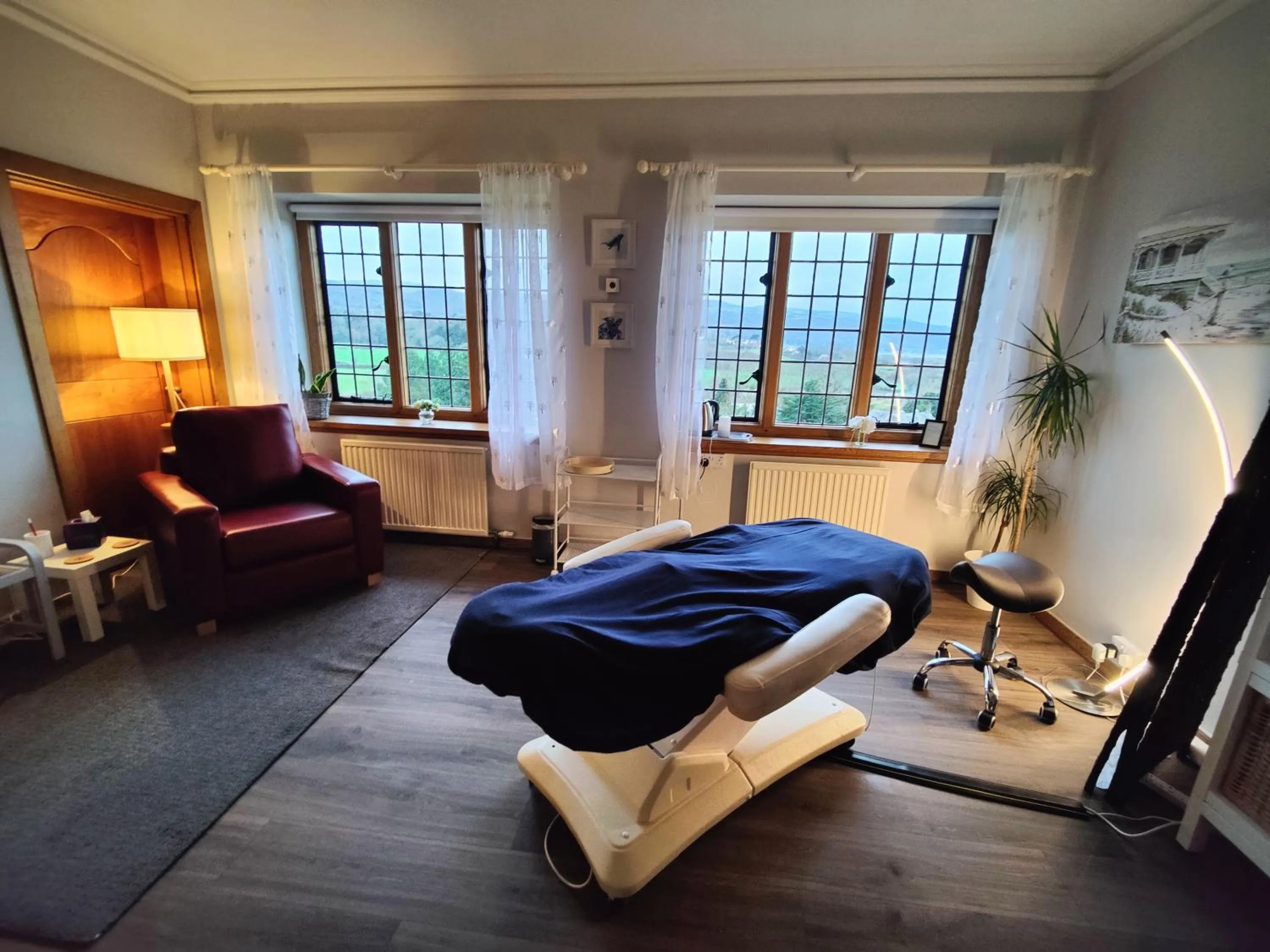 Sauna in Luxury Bed And Breakfast at Bossington Hall in Exmoor, Somerset