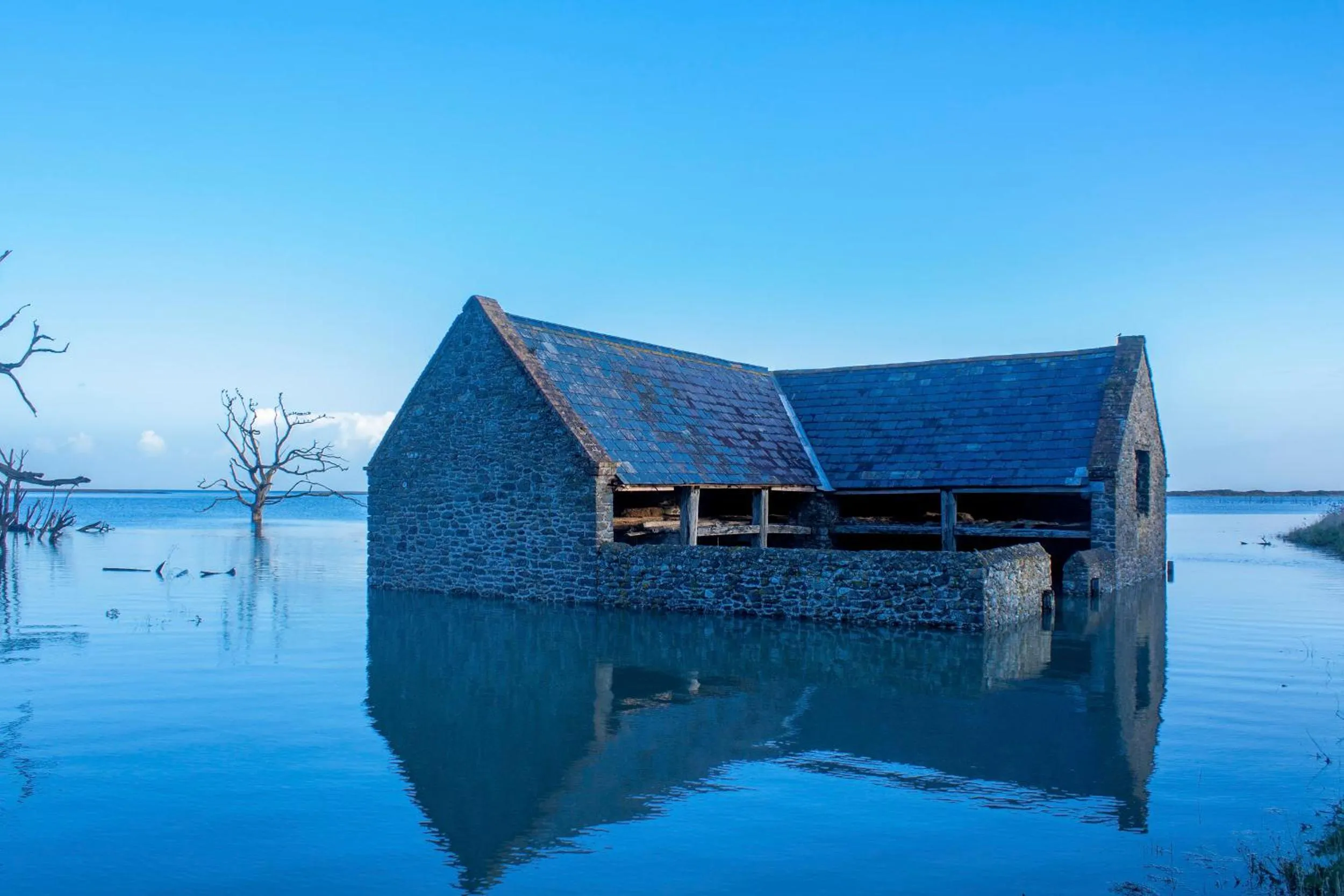 Natural landscape in Luxury Bed And Breakfast at Bossington Hall in Exmoor, Somerset