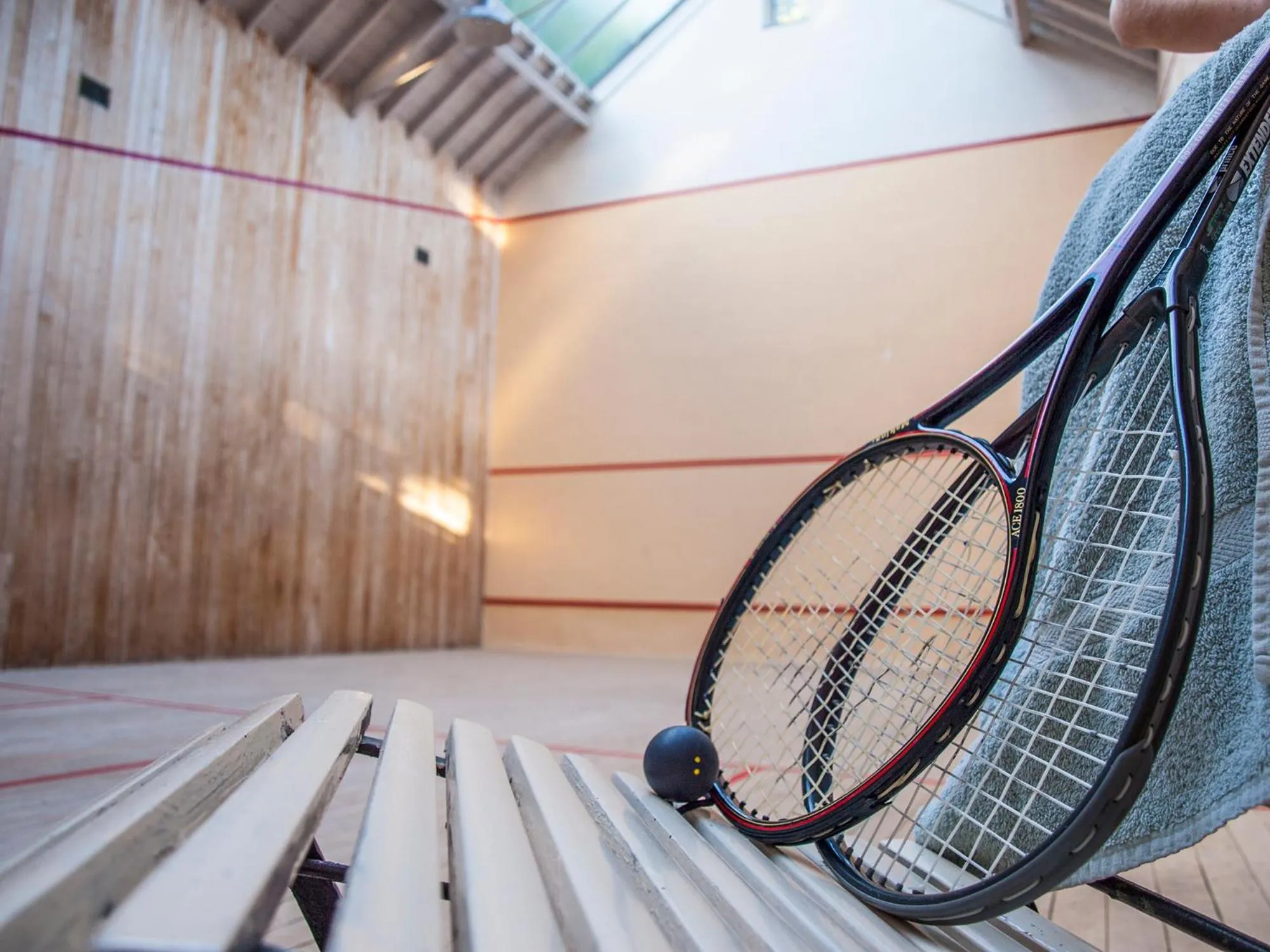 Squash in Luxury Bed And Breakfast at Bossington Hall in Exmoor, Somerset