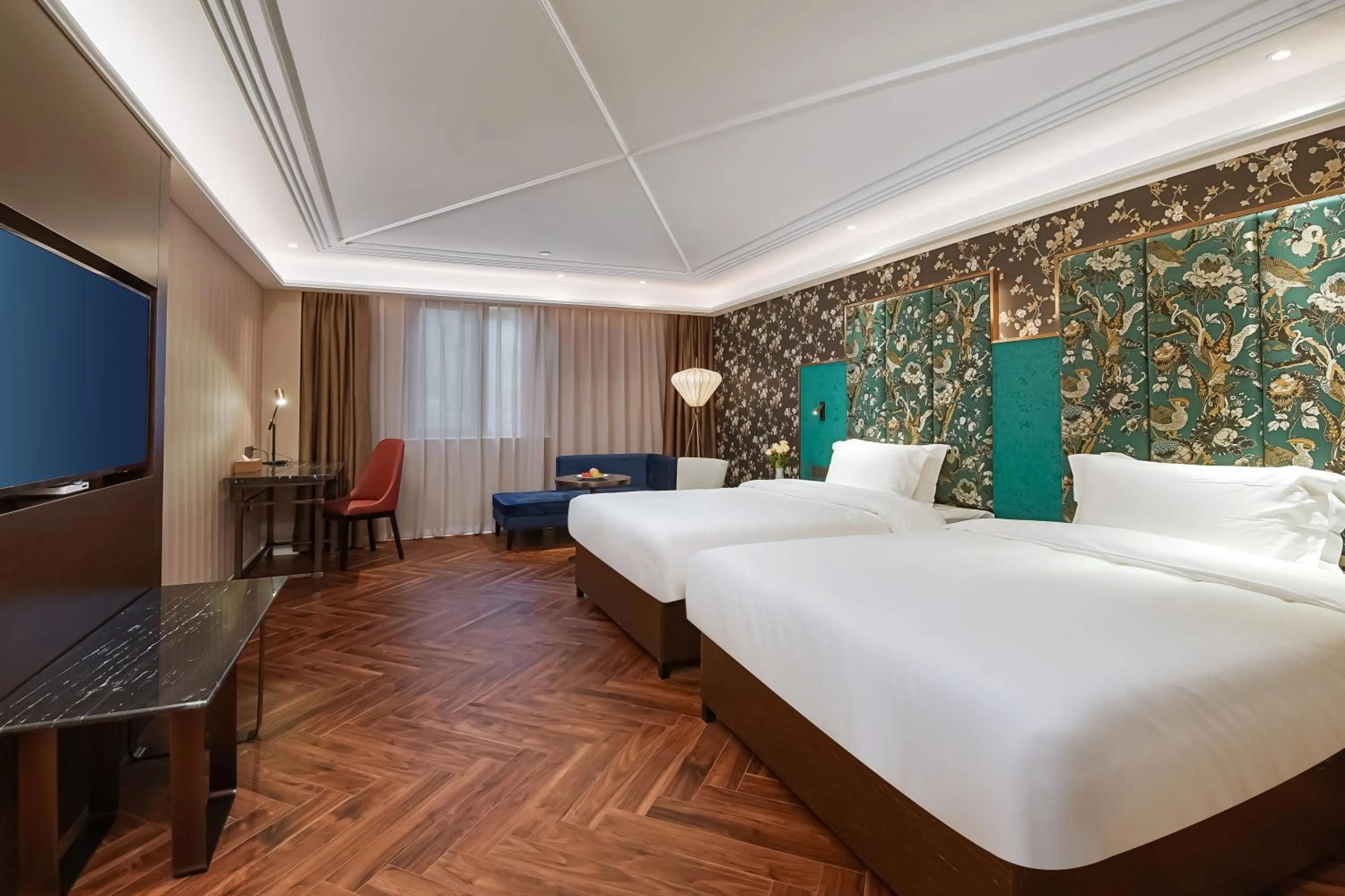 Bedroom in Jinjiang Metropolo Hotel (Nanjing South Railway Station Software Avenue Metro Station)