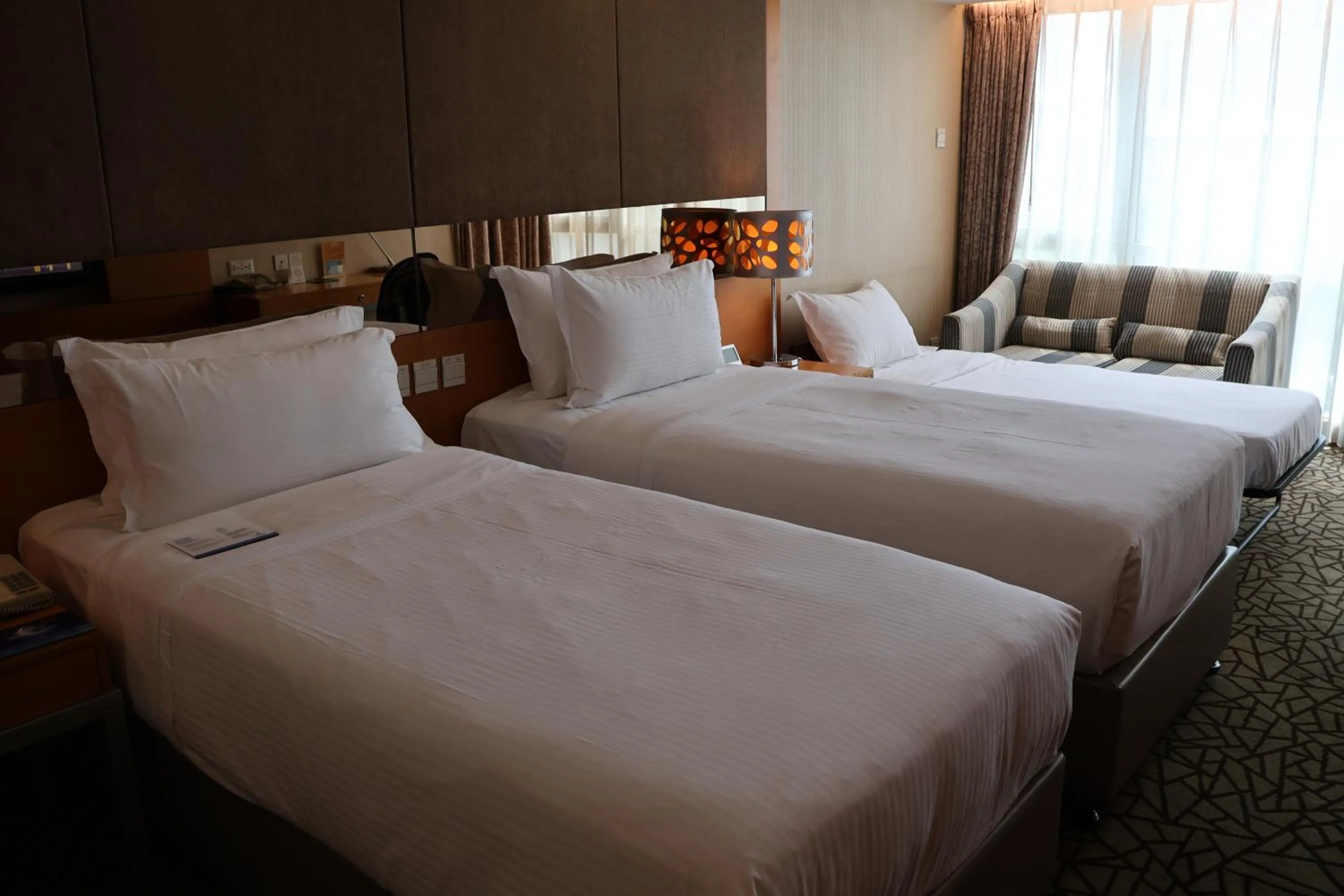 Bed in Park Plaza Beijing Science Park