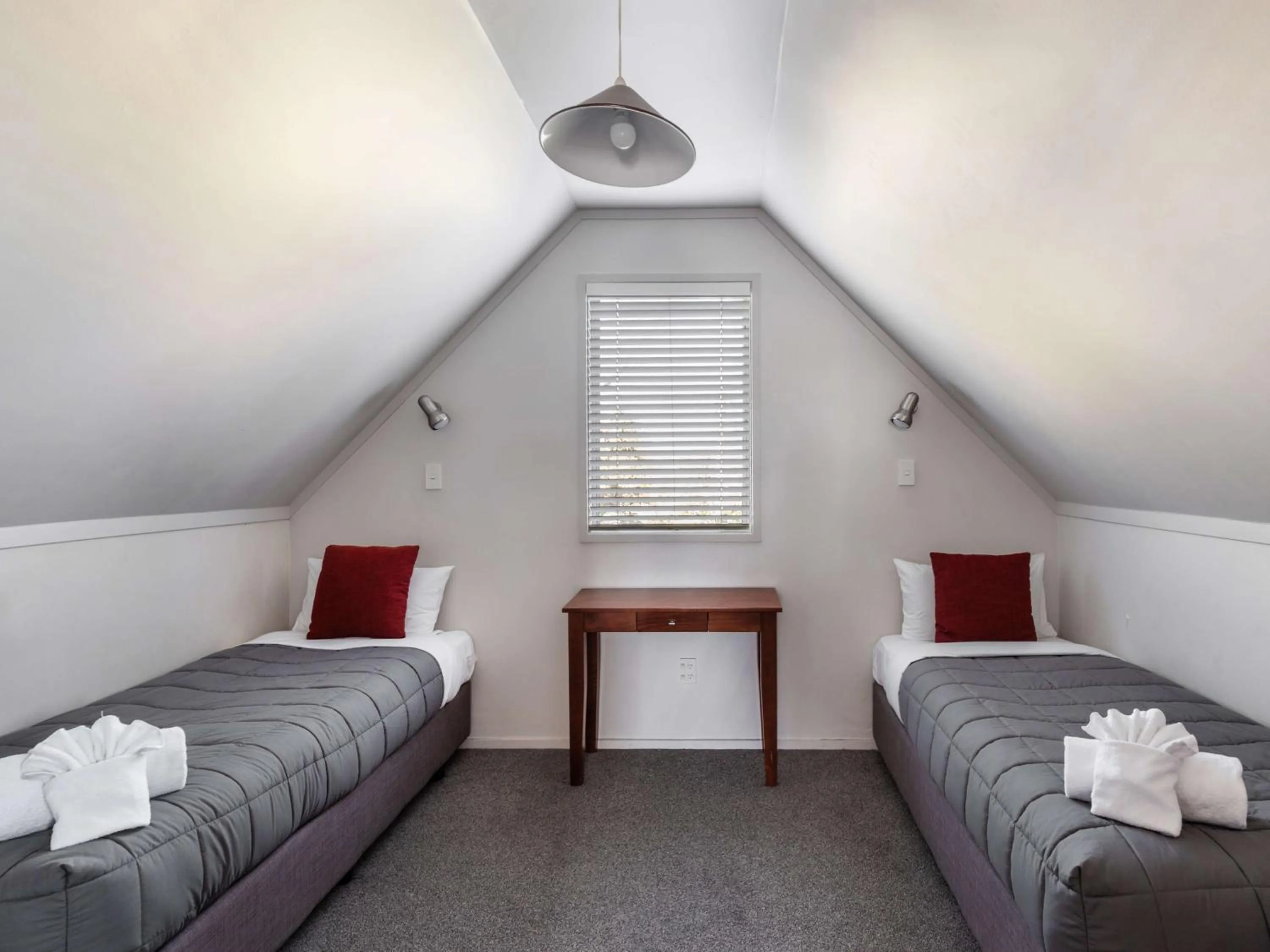 Bed in Turangi Leisure Lodge