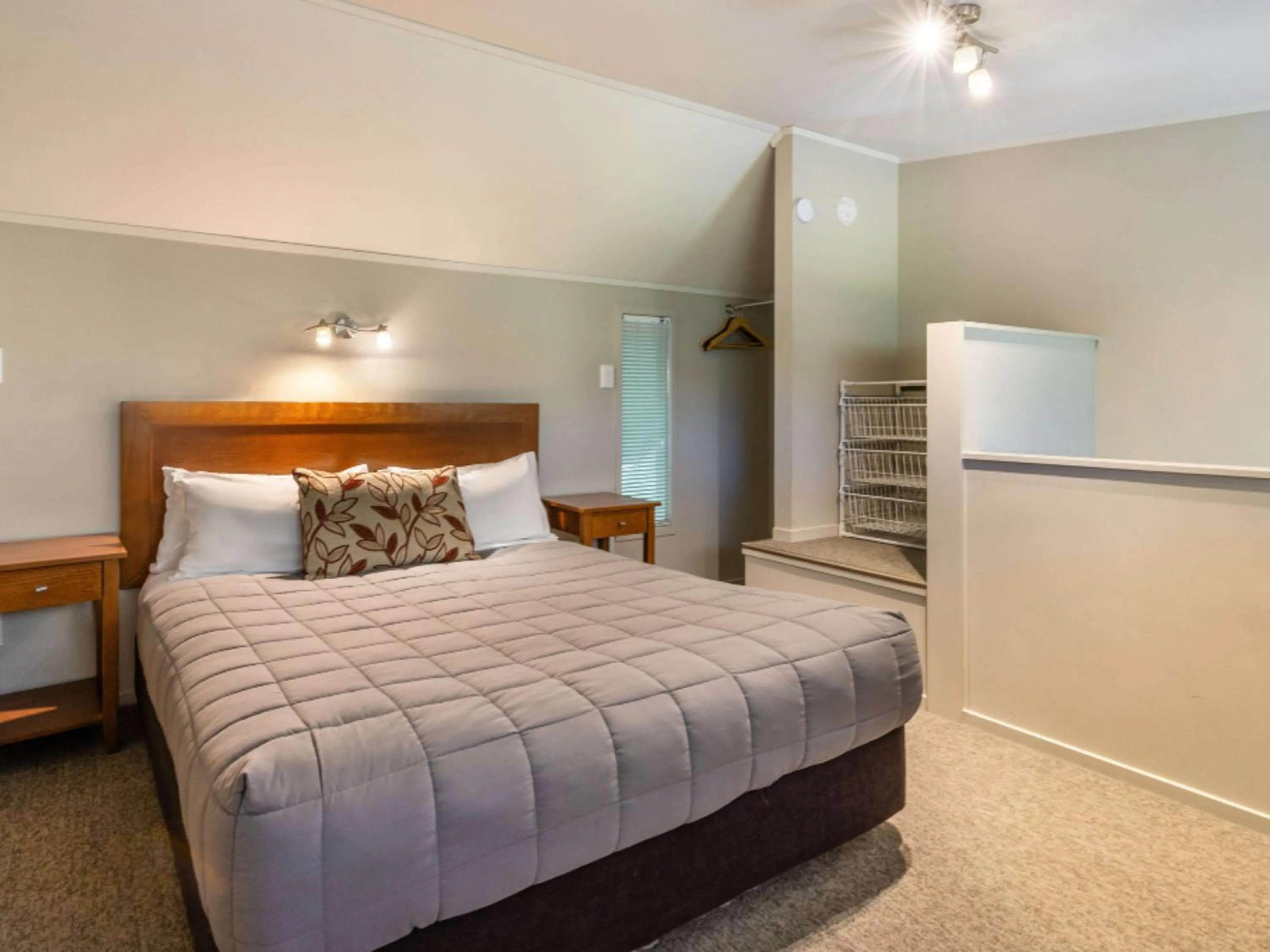 Bed in Turangi Leisure Lodge