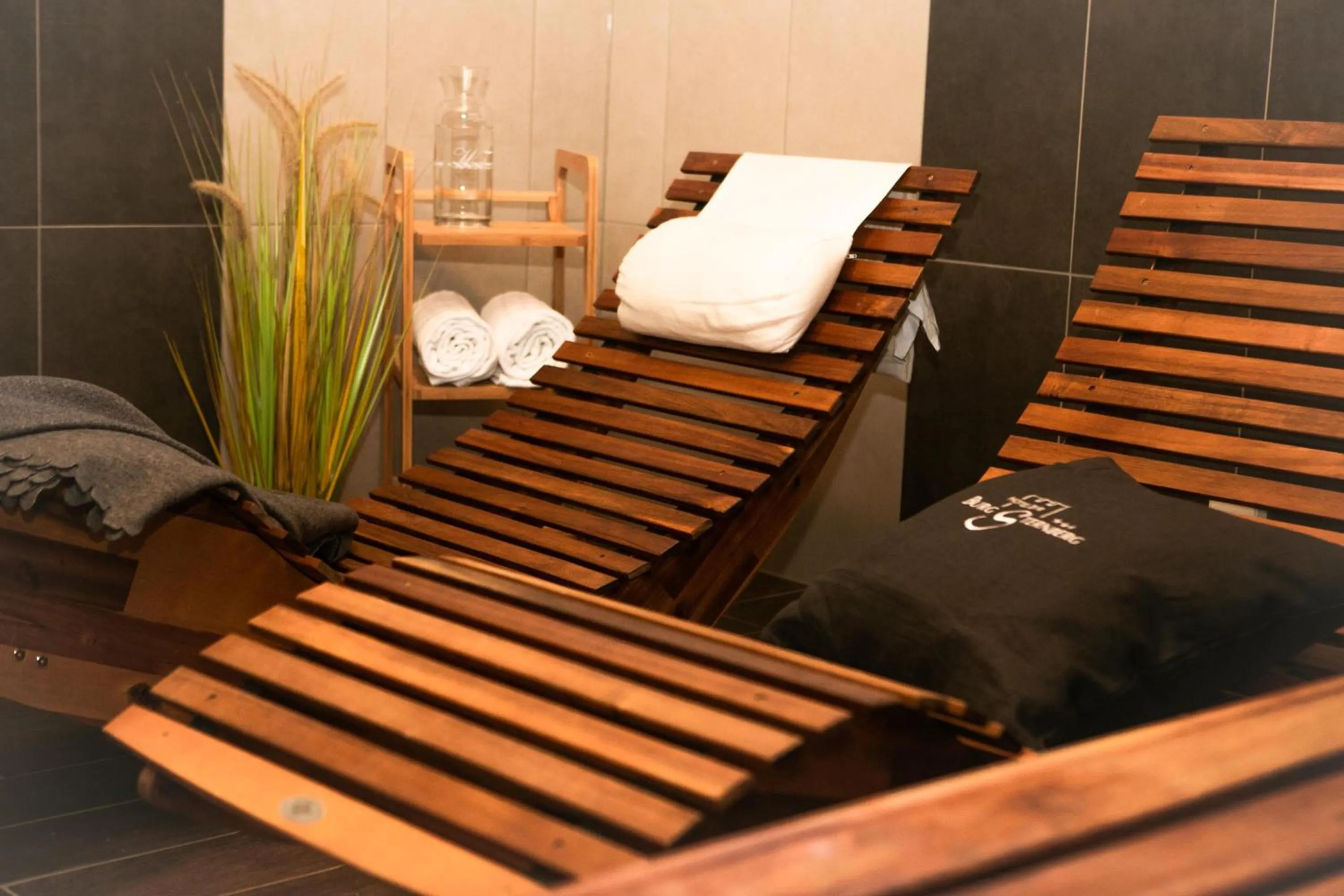 Sauna in Hotel Zur Burg Sternberg