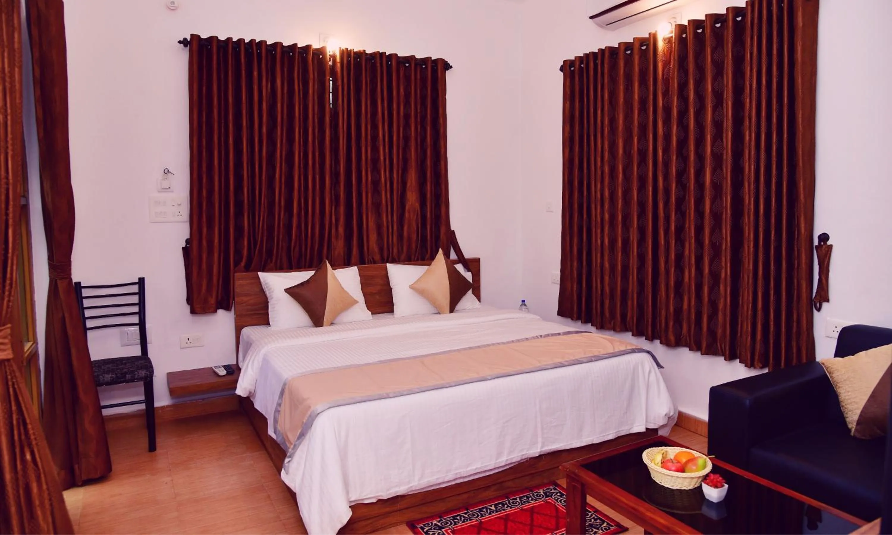 Photo of the whole room, Bed in ShriGo Bekal Fort Resort & Spa