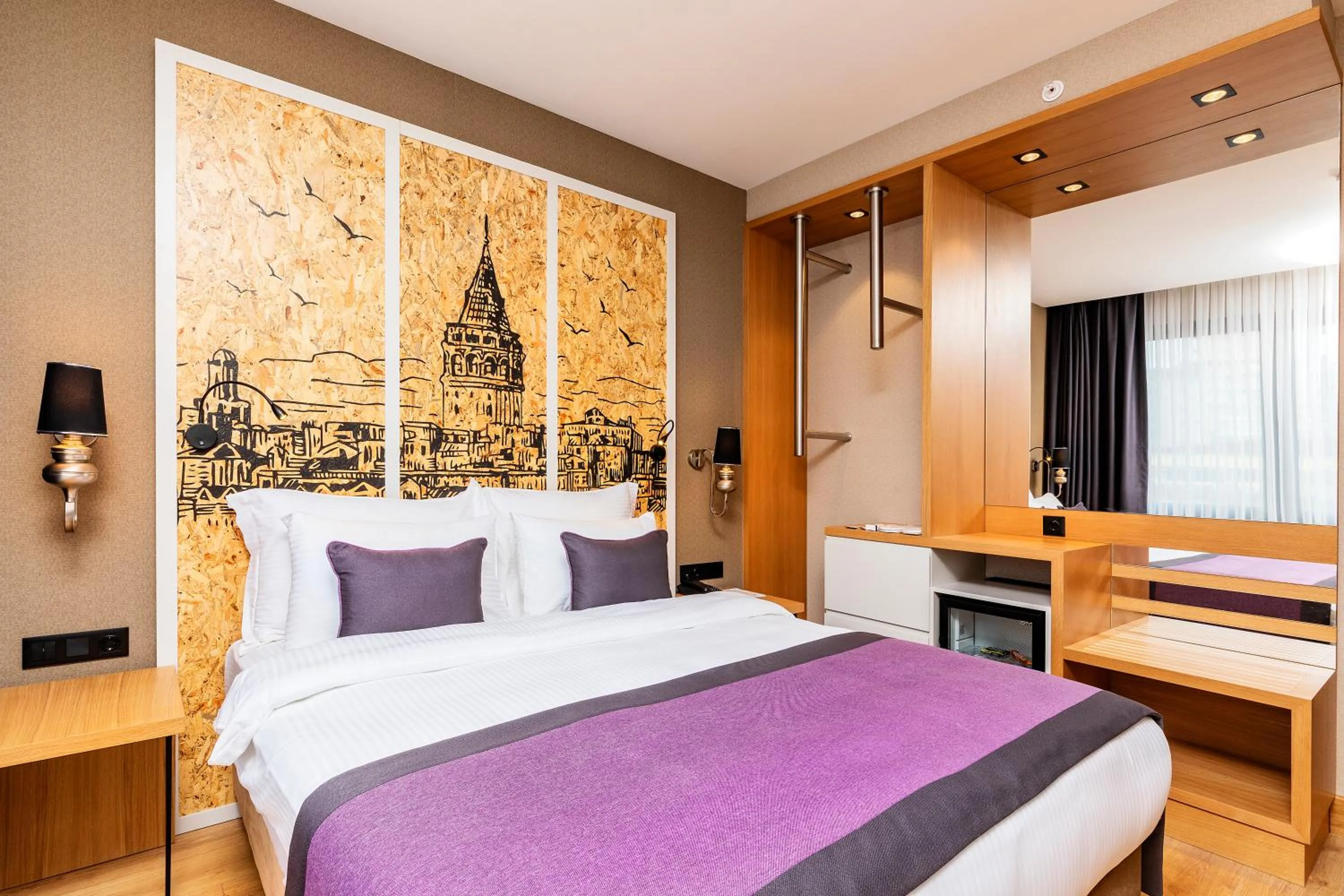 Property building, Bed in The Halich Hotel Istanbul Karakoy - Special Category