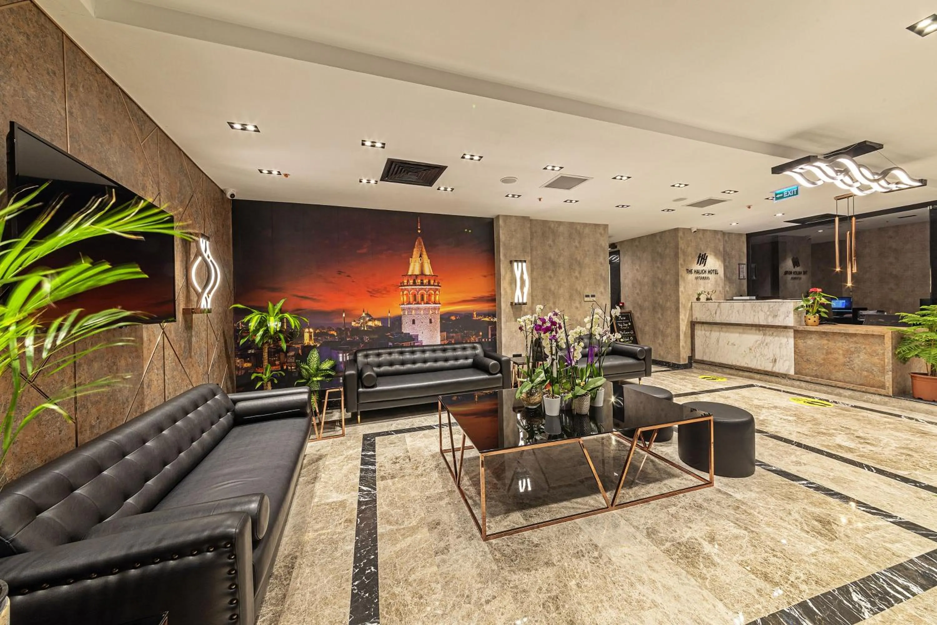 Lobby or reception in The Halich Hotel Istanbul Karakoy - Special Category