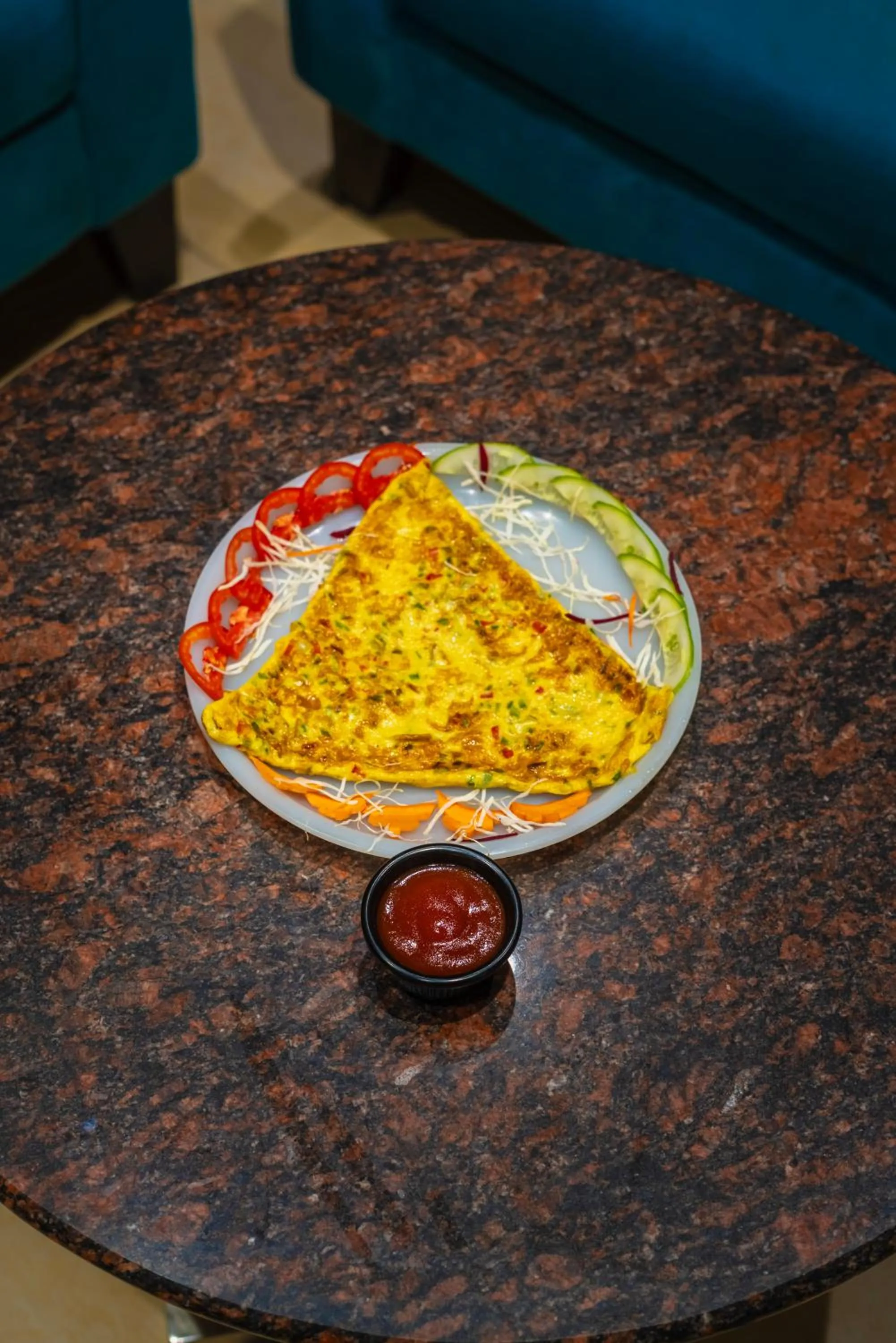 Food close-up in Hotel Amritsar International 2 min walk from Amritsar Bus Stand