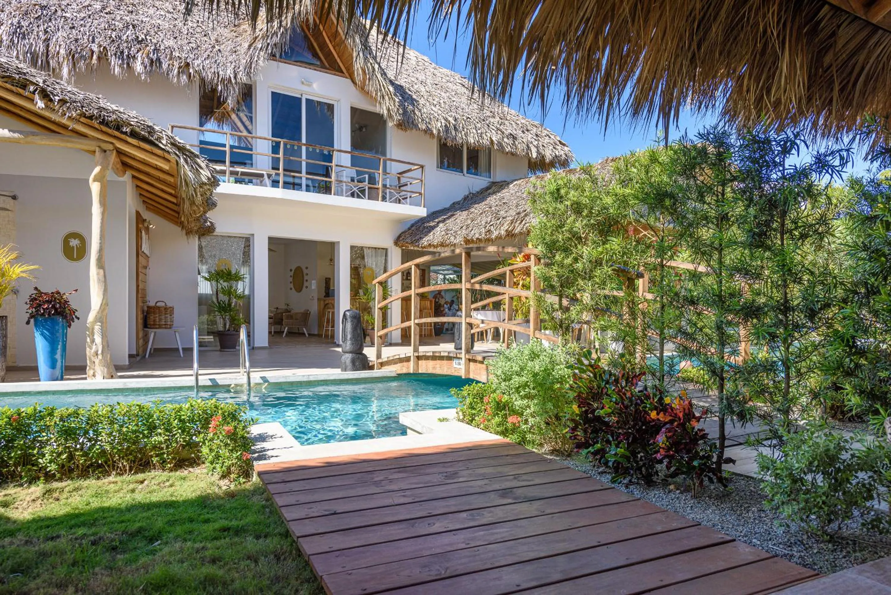 Pool view in TAKUMA BOUTIK HOTEL