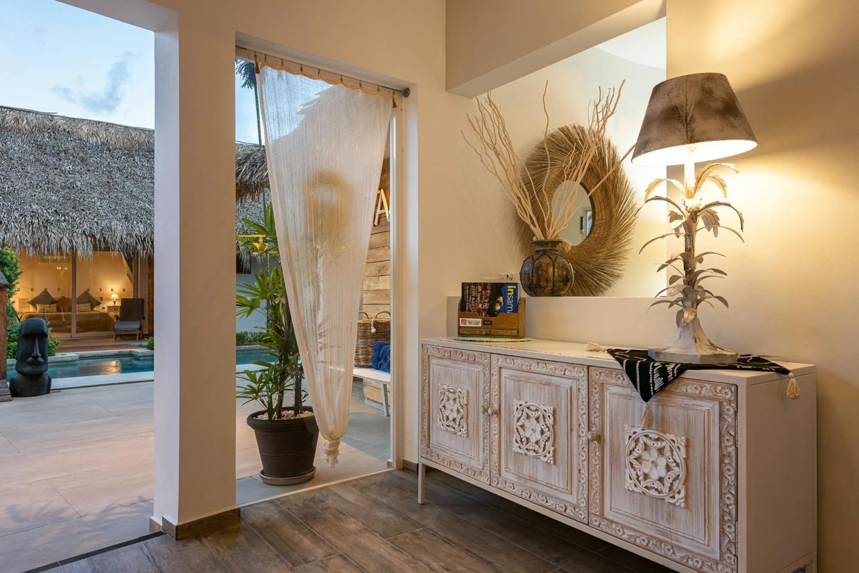 Decorative detail in TAKUMA BOUTIK HOTEL