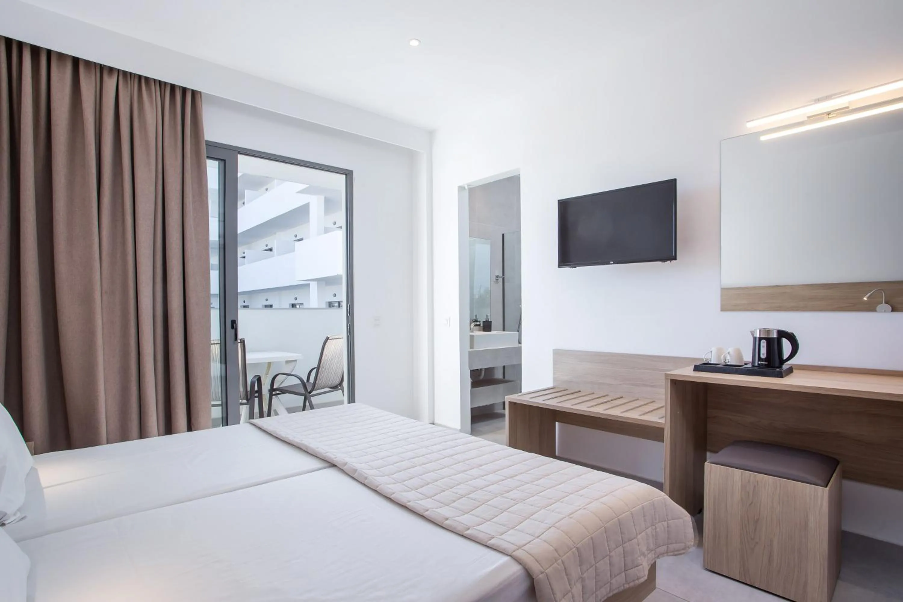 Bed in Stamos All Inclusive