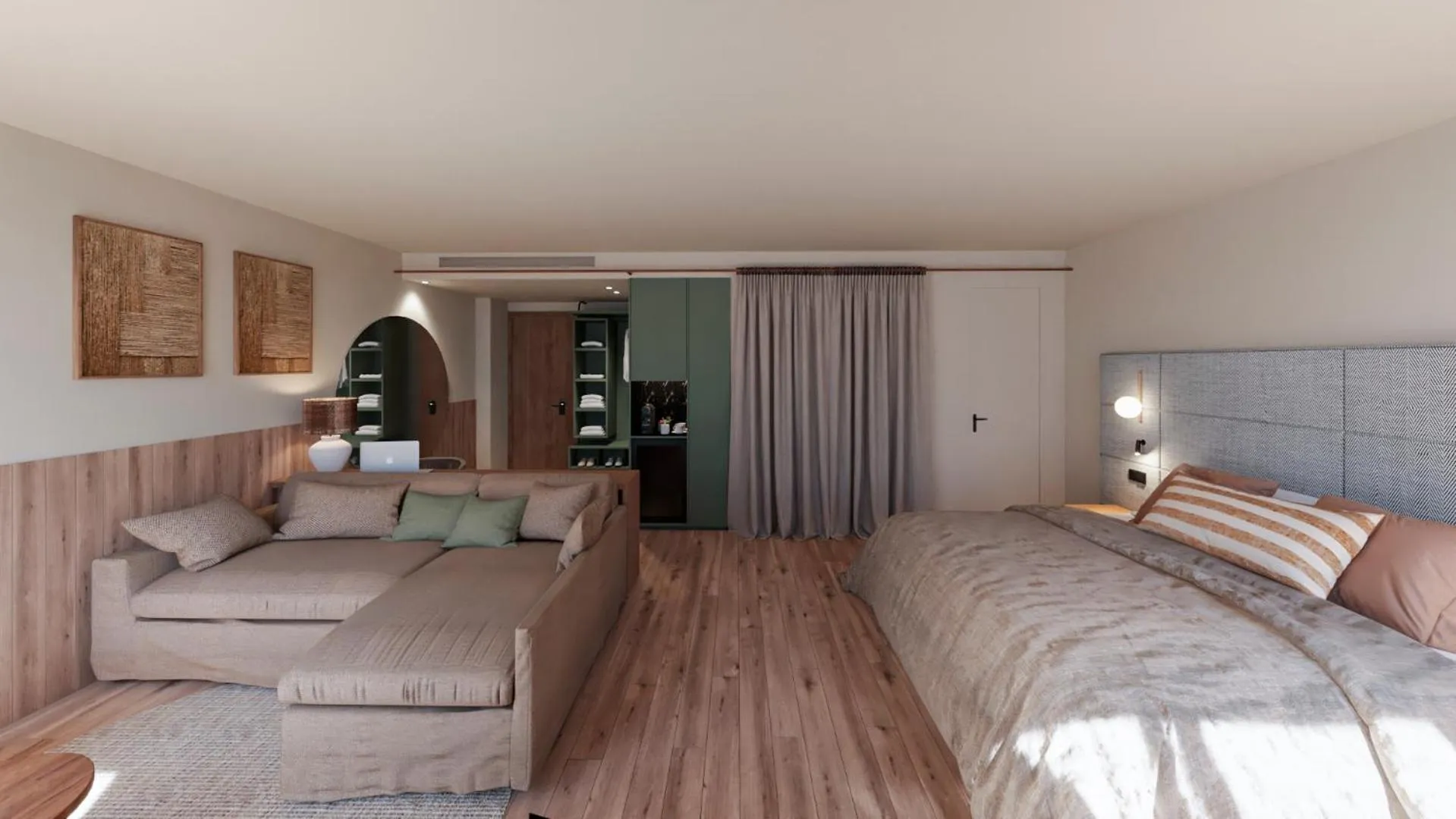 Bedroom, Bed in FERGUS Style Palma Beach - Adults Only