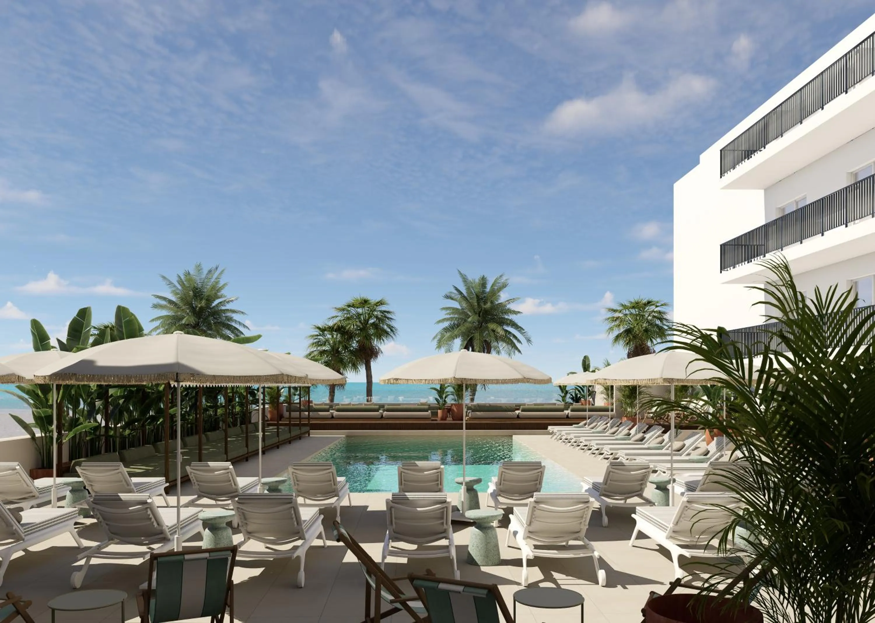 Pool view in FERGUS Style Palma Beach - Adults Only