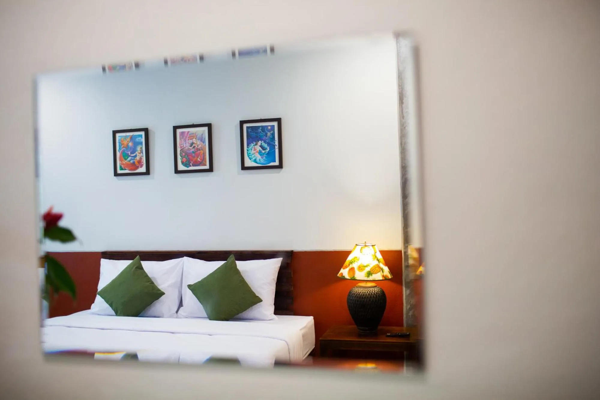 Bed in Phangnga Keeree Resort & Gallery