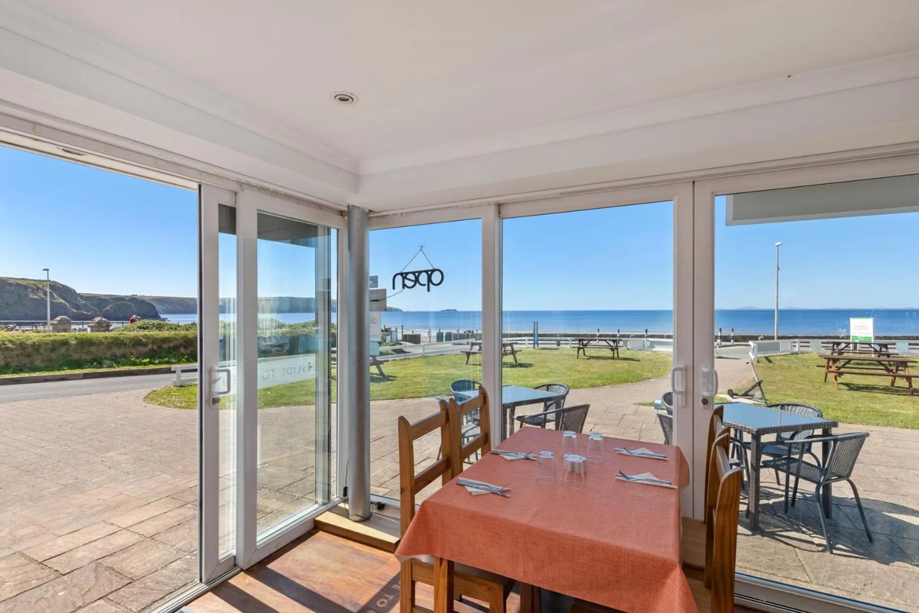 Patio in Anchor Guest House