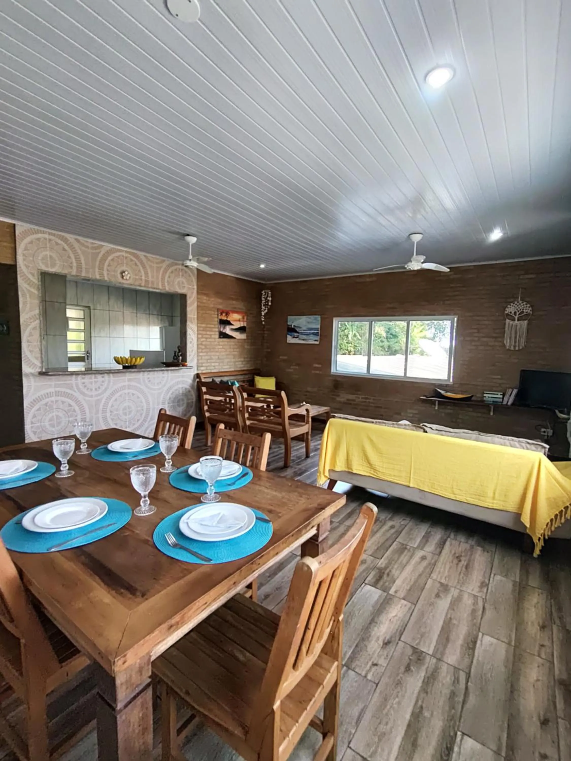 Bed in Cobertura na Enseada a 80 m da areia