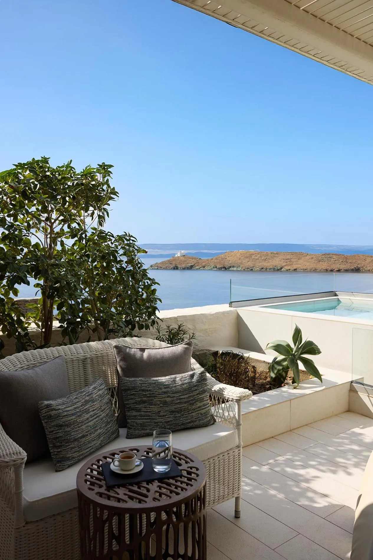 Balcony/Terrace in Ydor Hotel & Spa by Sandglass