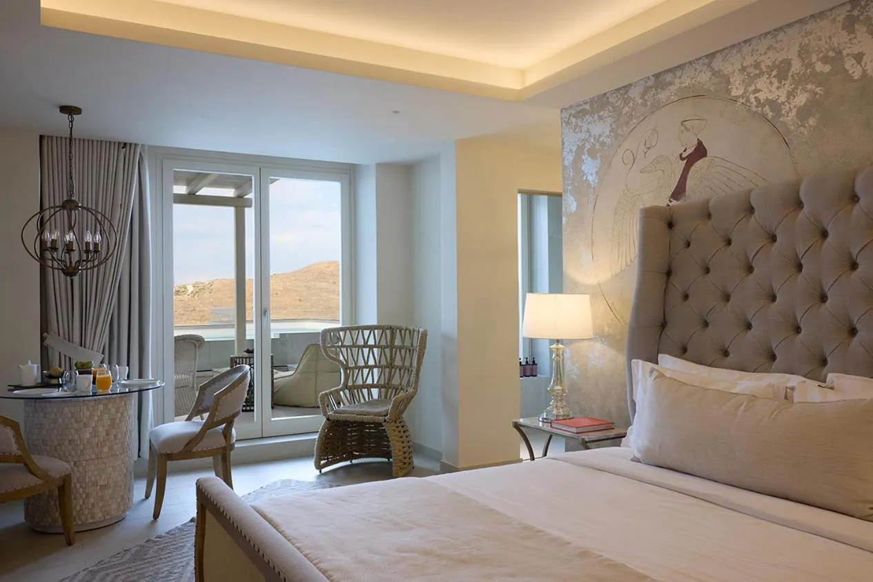 Bed in Ydor Hotel & Spa by Sandglass