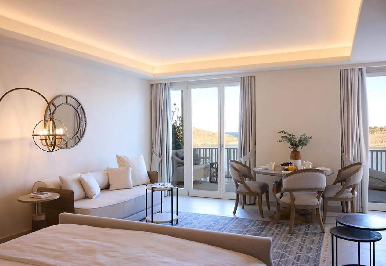 Bed in Ydor Hotel & Spa by Sandglass