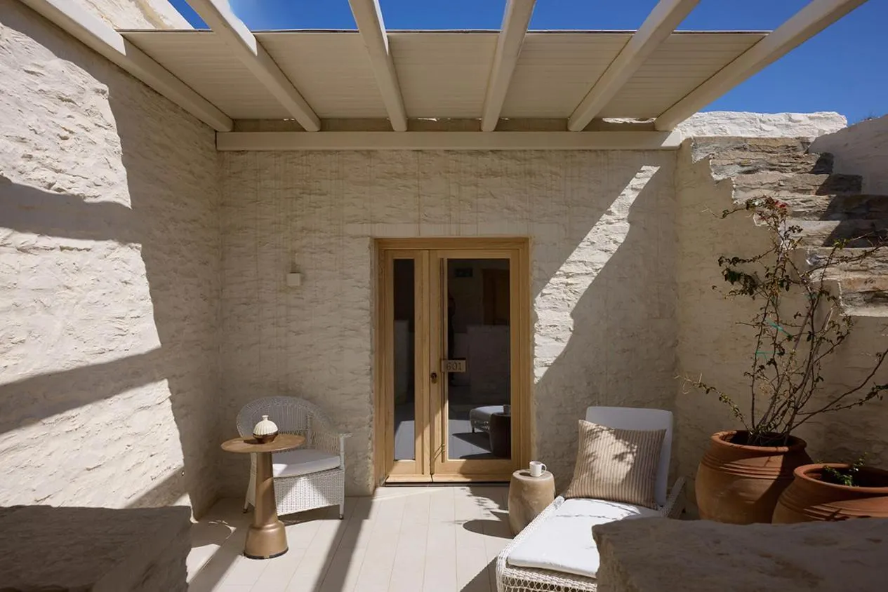 Balcony/Terrace in Ydor Hotel & Spa by Sandglass