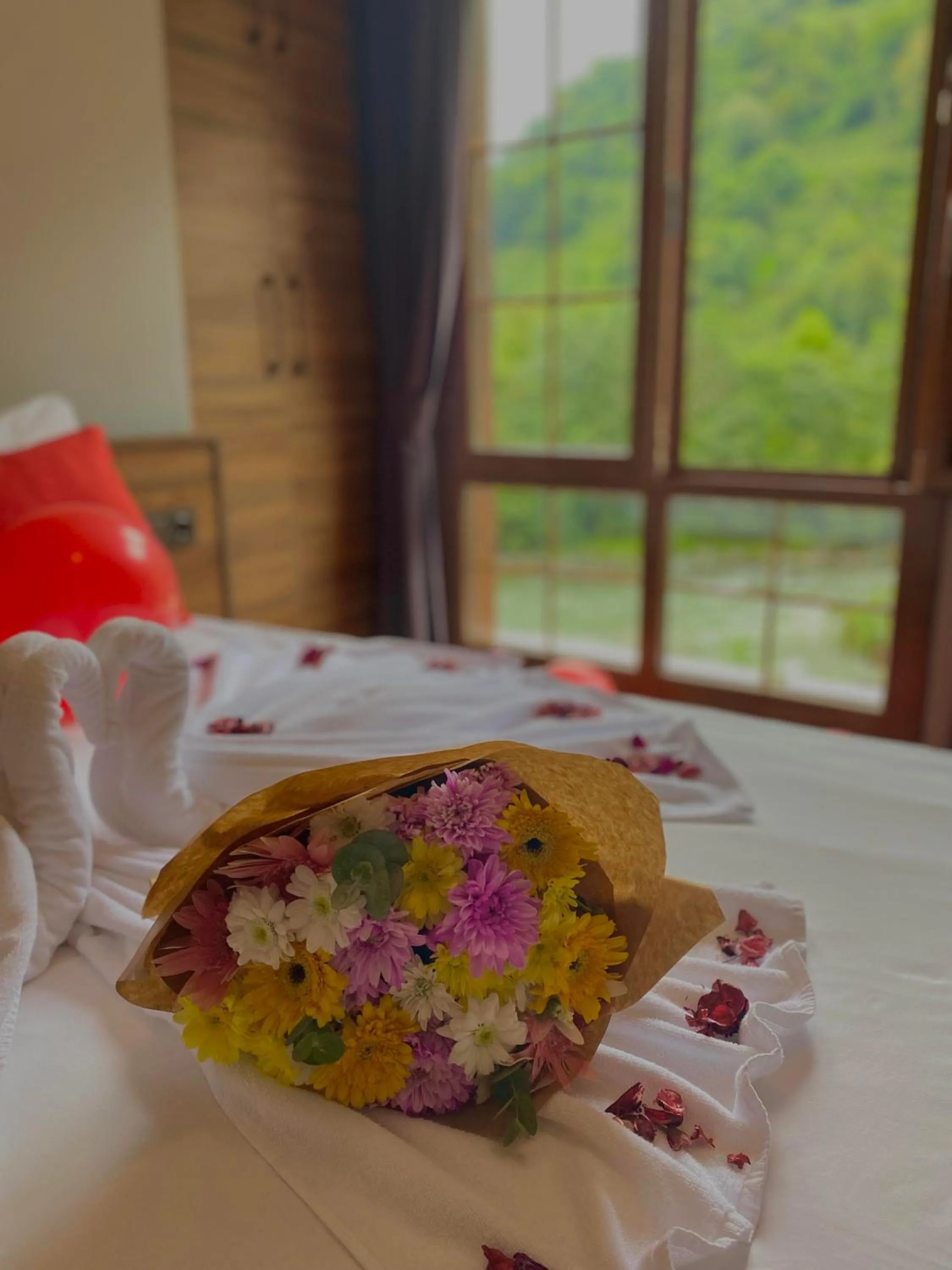 Decorative detail, Bed in River Didi Otel